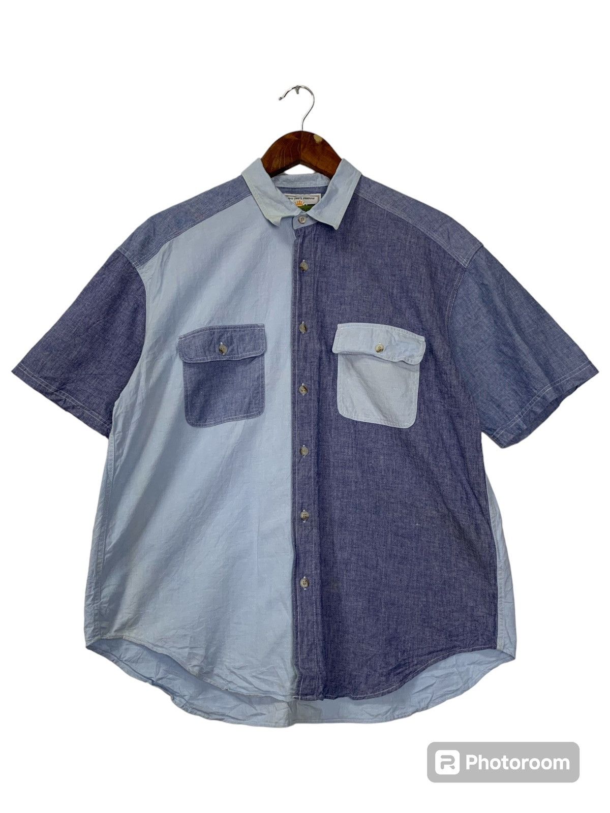 Japanese Brand × Vintage Vintage button up Size US L / EU 52-54 / 3 - 1 Thumbnail