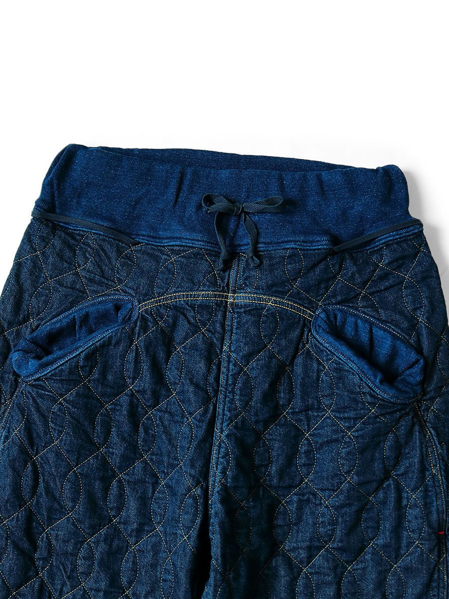 Kapital Kapital Fleece waffle quilting denim Nouvelle pants Size US 36 / EU 52 - 4 Thumbnail