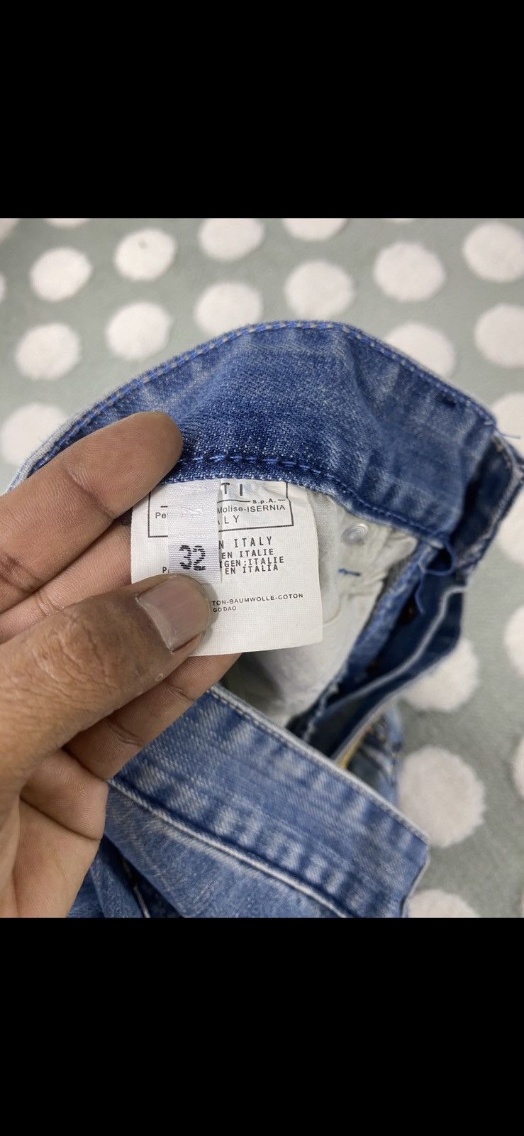 Dolce & Gabbana VINTAGE Y2K-era DOLCE &GABBANA JEANS BUTTONFLY Size US 34 / EU 50 - 18 Thumbnail