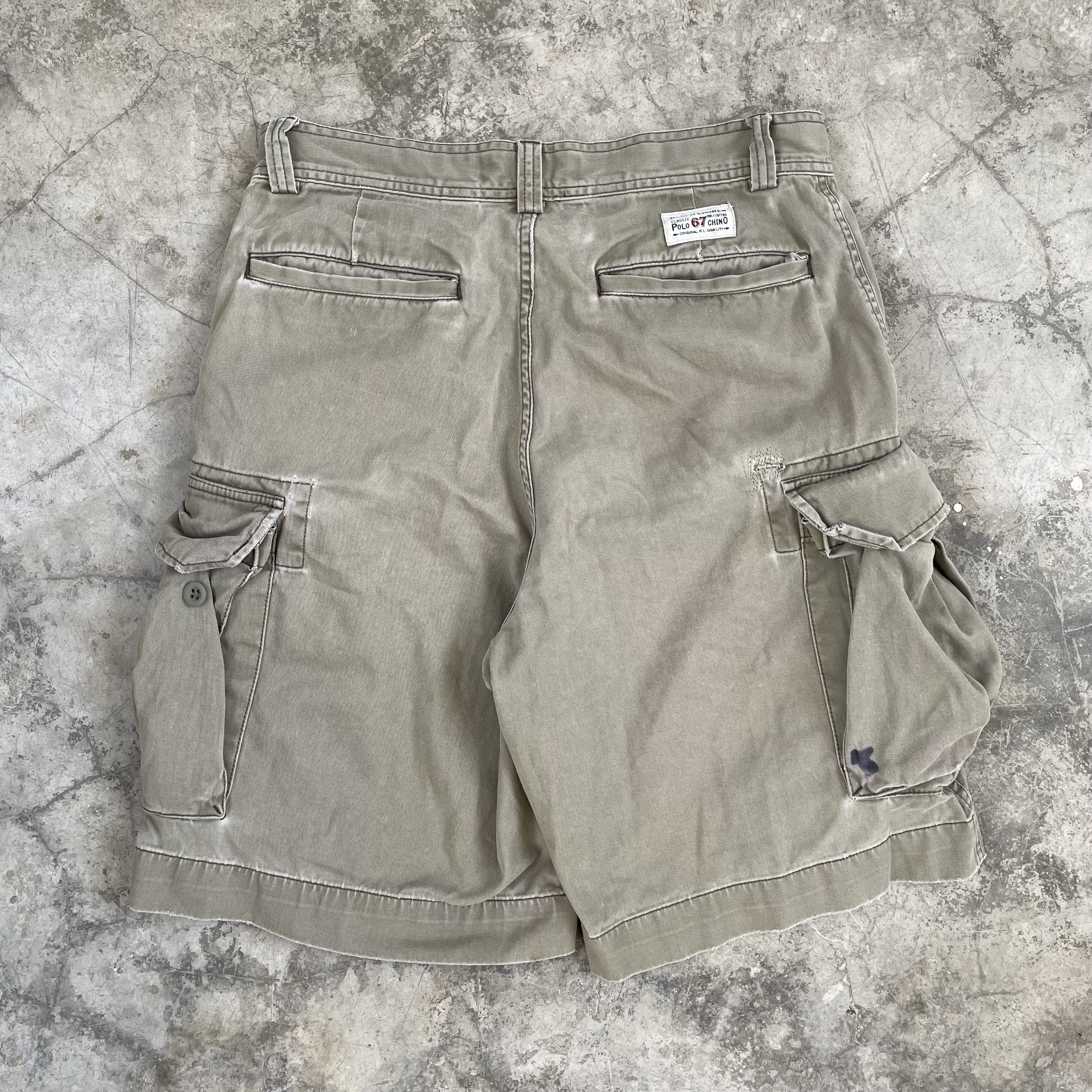 Polo Ralph Lauren × RRL Ralph Lauren × Ralph Lauren ⭐️SALE⭐️[32] POLO RALPH LAUREN CHINOS CARGO SHORTS Size US 32 / EU 48 - 5 Thumbnail