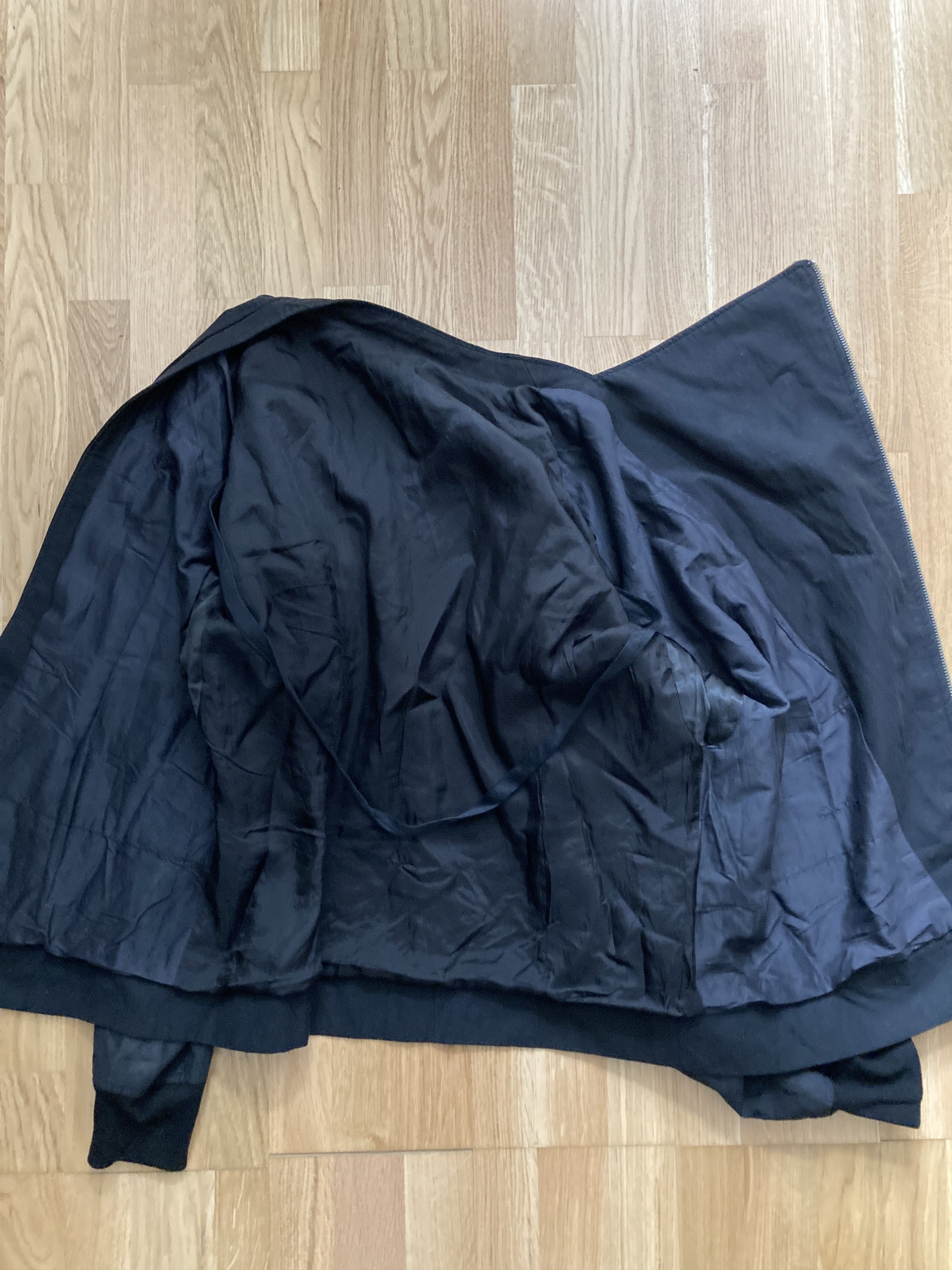Rick Owens S/S 09 "STRUTTER" Waxed Black Berger Jacket Rick Owens XL Size US XL / EU 56 / 4 - 15 Thumbnail