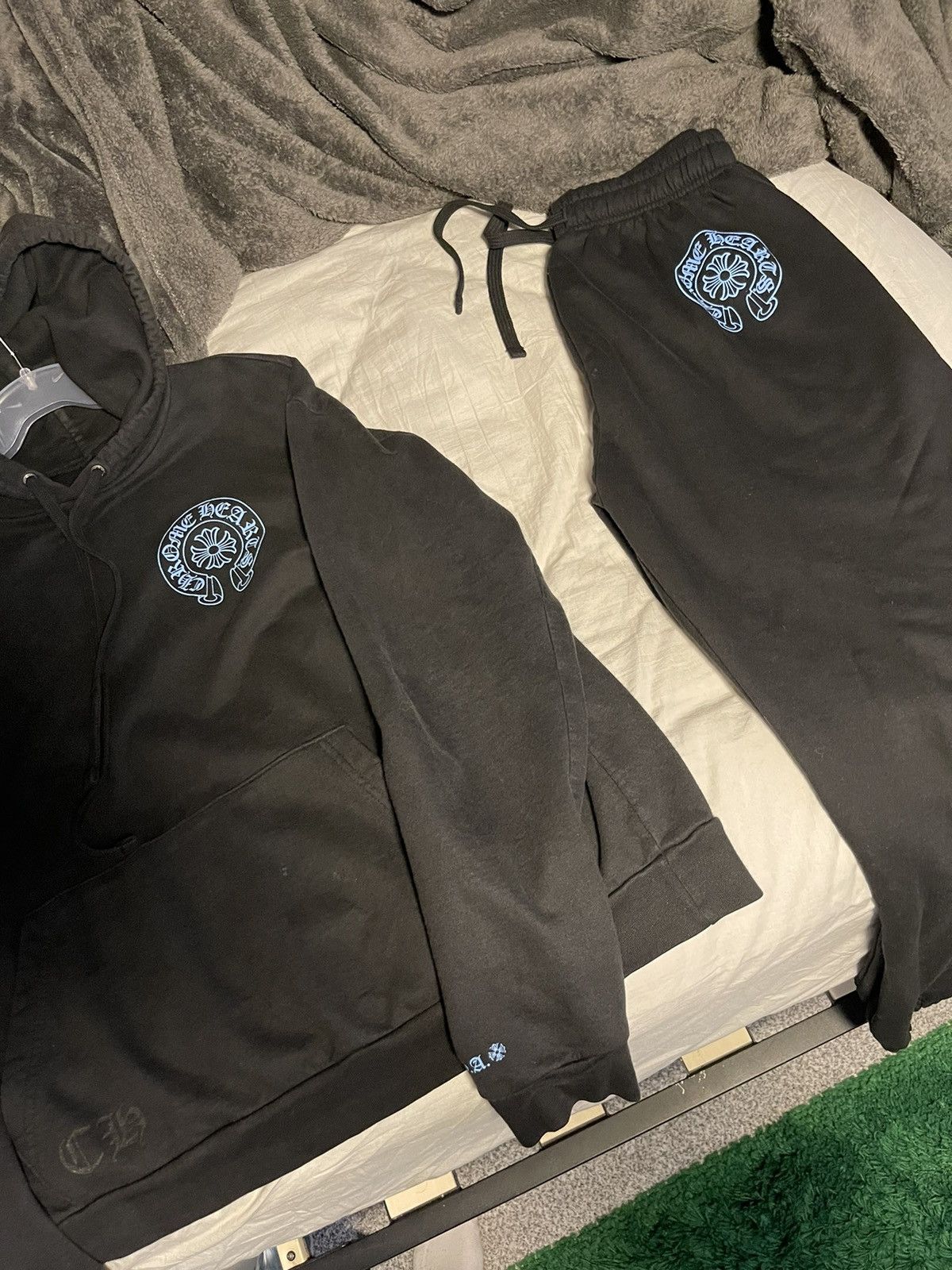 Chrome Hearts Chrome hearts online exclusive spell out hoodie and pants Size US M / EU 48-50 / 2 - 1 Thumbnail