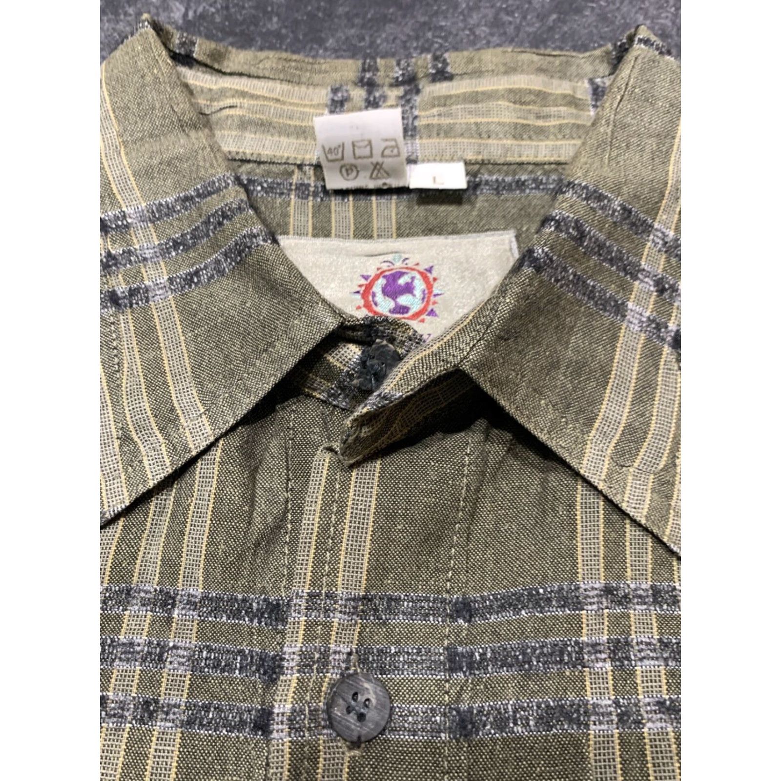 The Territory Ahead TERRITORY AHEAD Button-Up Shirt Casual Mens Large Multicolor Long Sleeve Southwestern Aztec Size US L / EU 52-54 / 3 - 5 Thumbnail