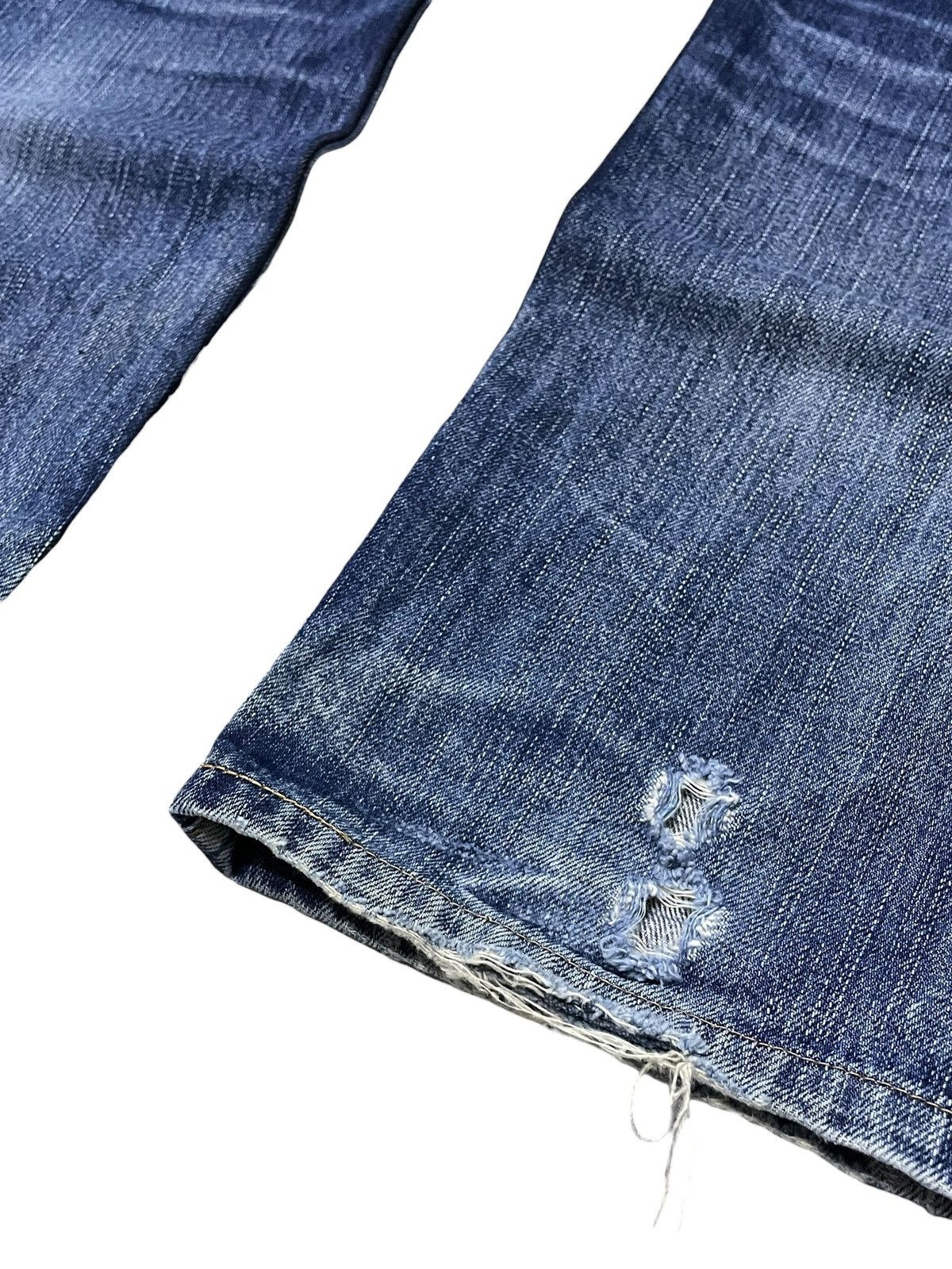 Levi's × Vintage Vintage Levis 505 Distressed Aging Loose Jeans Size US 31 - 15 Thumbnail