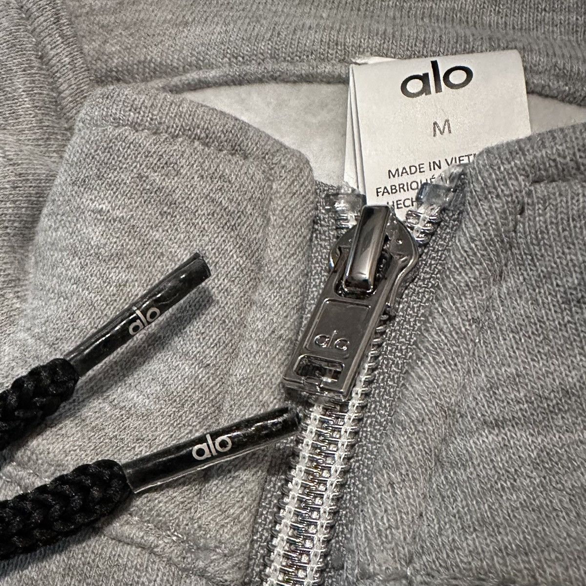 Alo Alo Yoga Accolade 1/4 Zip & Sweatpants Set Black/Grey Medium Size US M / EU 48-50 / 2 - 4 Thumbnail