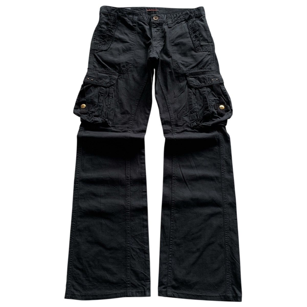 If Six Was Nine Vintage Surplus Bondage Cargo Pants ifsix GOA Style Size US 30 / EU 46 - 1 Thumbnail