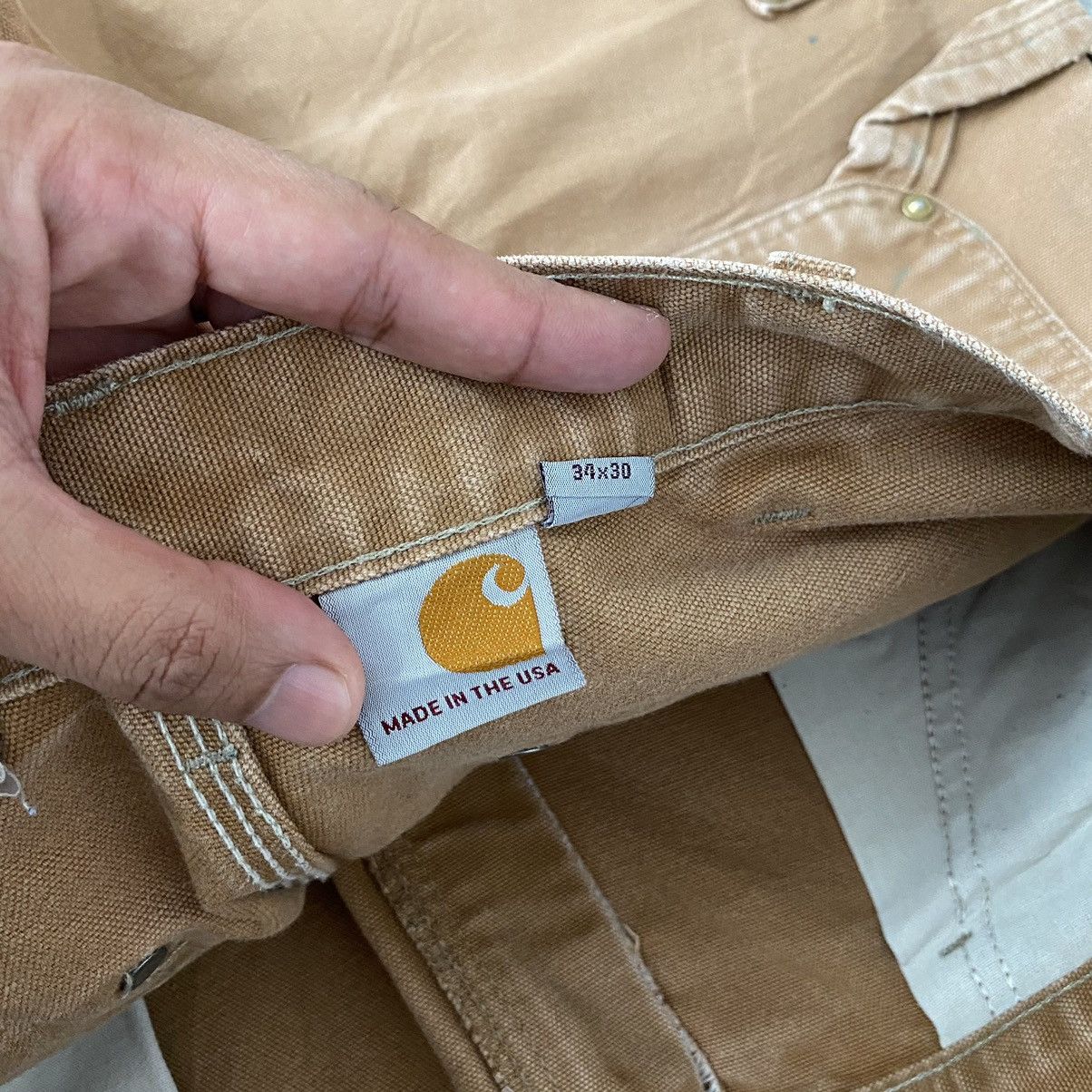 Carhartt Vintage Carhartt Double Knee Ripped Carpenter Work Pants Size US 33 - 21 Thumbnail