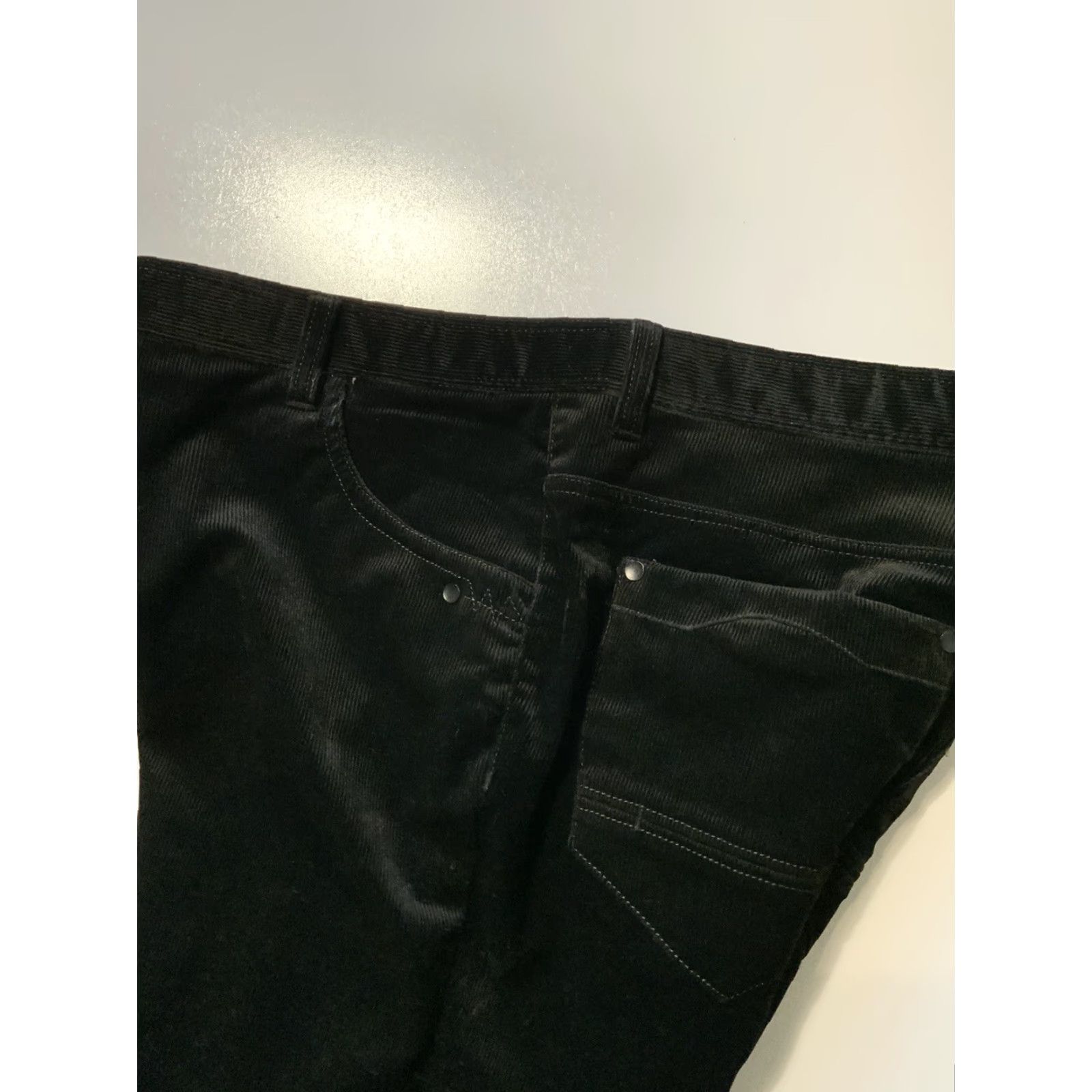 Kenzo VINTAGE Enzo Denim Steampunk Studded Black Corduroy Mens Pants Sz. 40 Size US 40 / EU 56 - 5 Thumbnail
