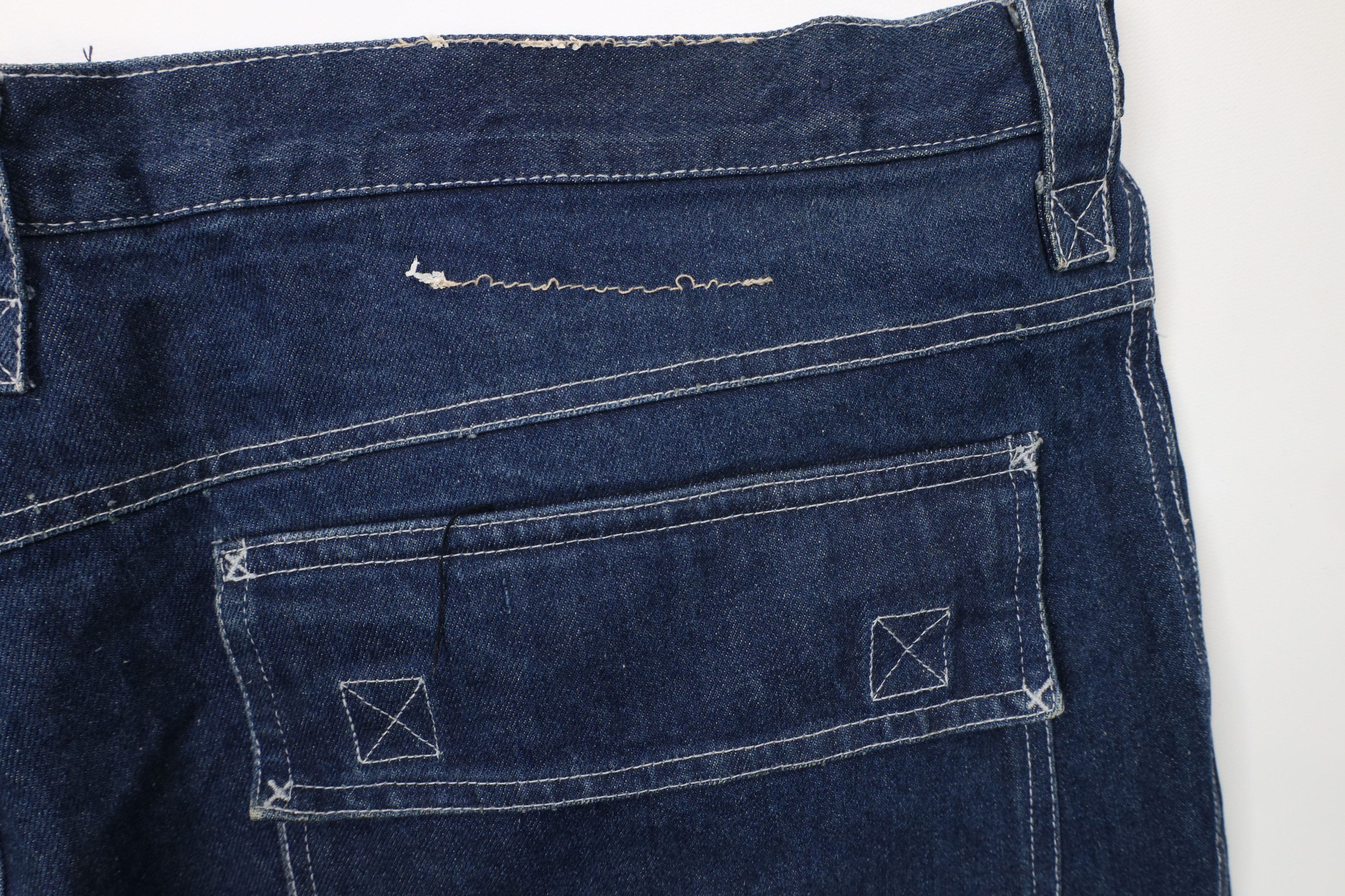 Vintage Vintage 90s Streetwear Baggy Fit Denim Cargo Shorts Jorts Size US 42 / EU 58 - 16 Thumbnail