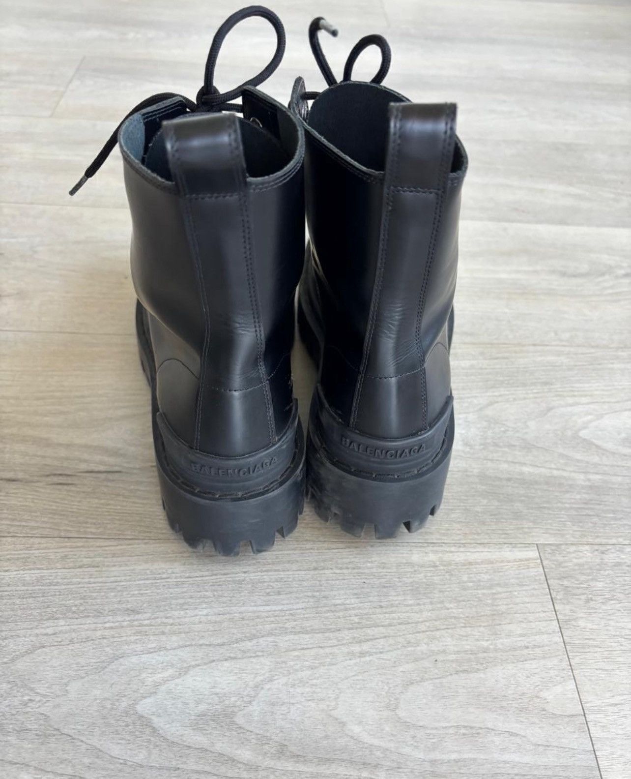 Balenciaga Leather Strike Boots Size US 7 / EU 40 - 3 Thumbnail