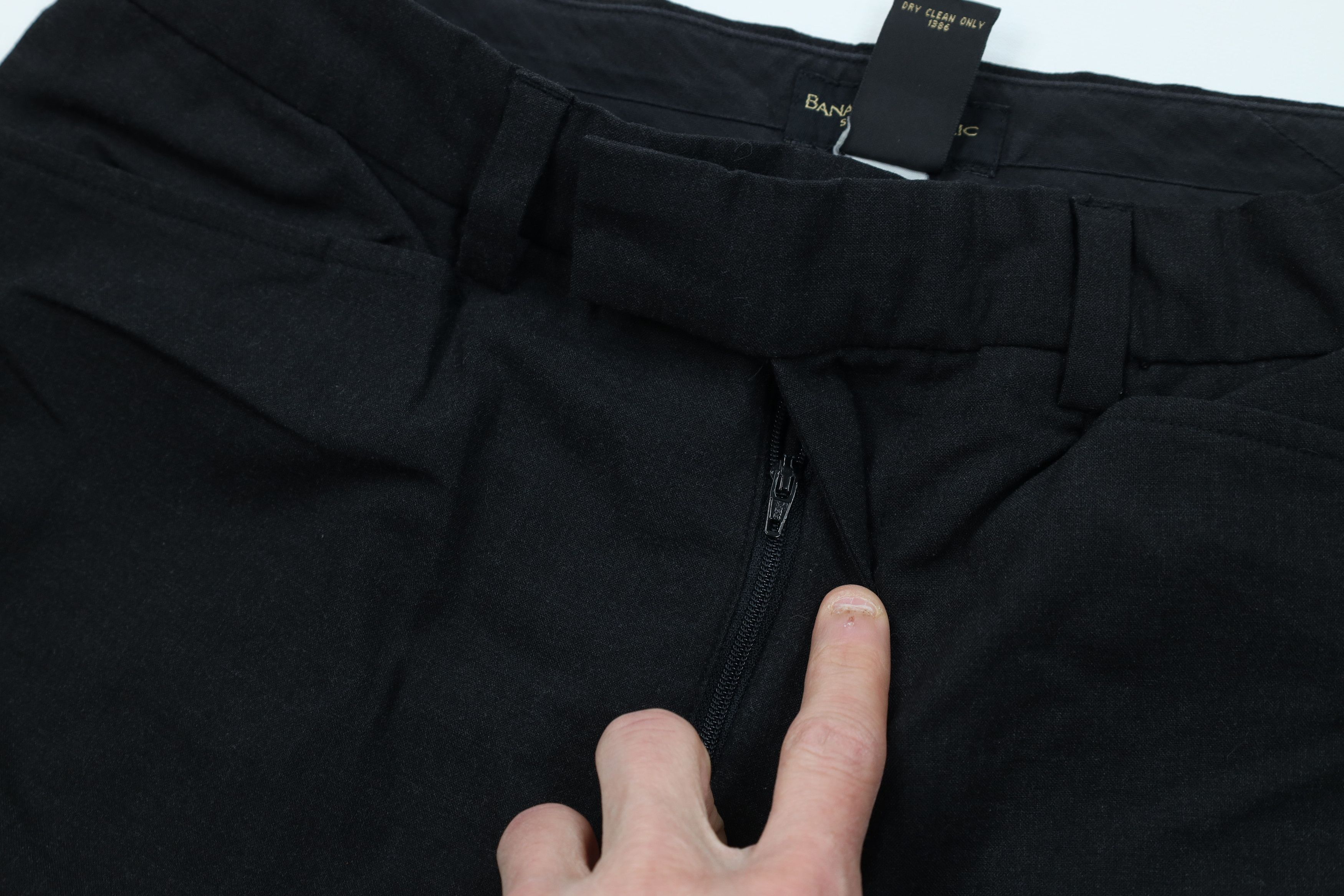 Banana Republic Vintage Banana Republic Stretch Wide Leg Chino Pants Gray Size US 32 / EU 48 - 9 Thumbnail