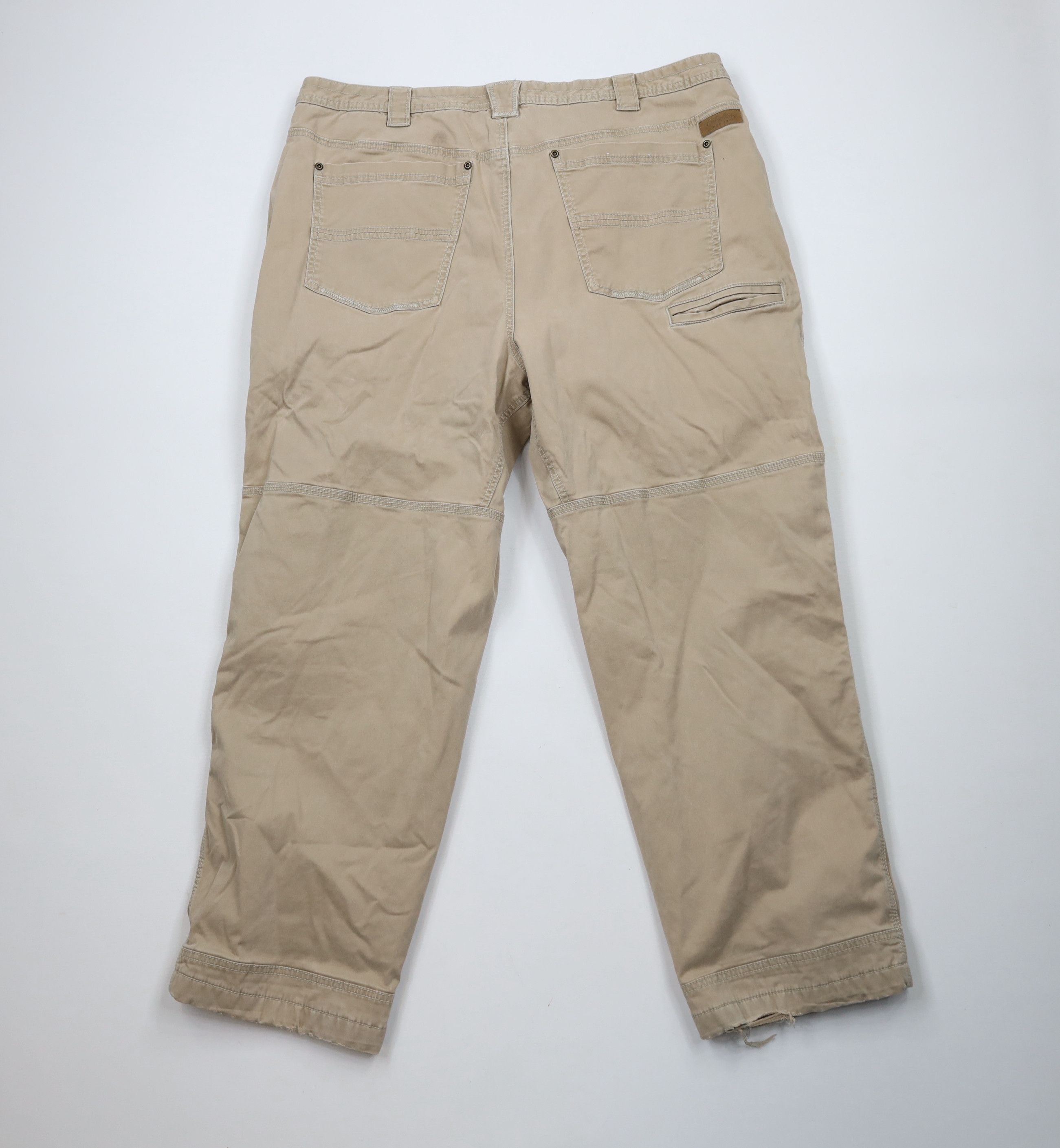 Cabelas × Vintage Vintage Cabelas Double Knee Fleece Lined Wide Leg Pants Size US 42 / EU 58 - 11 Thumbnail