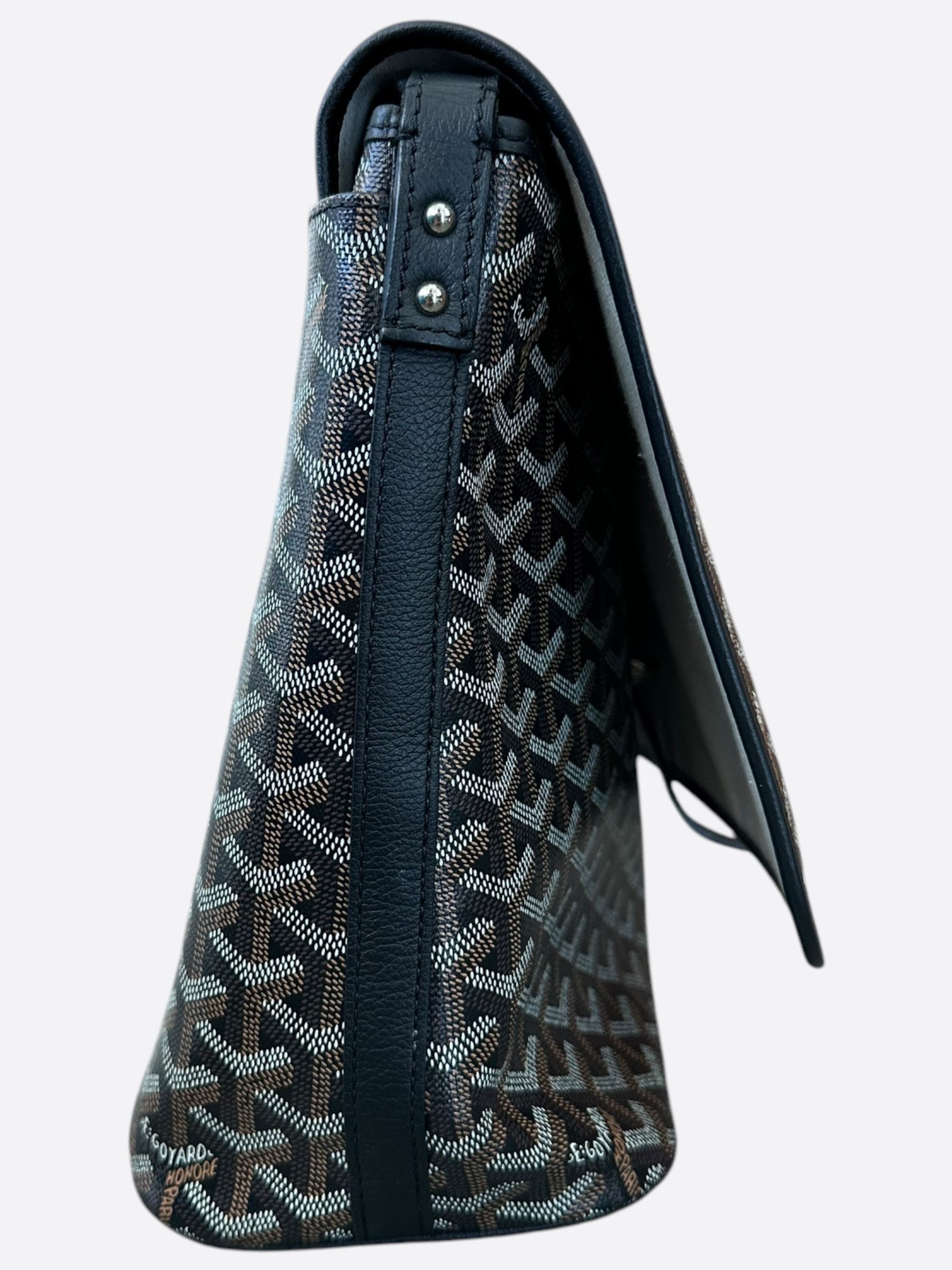 Goyard Goyard Black Large Capetin Messenger Bag Size ONE SIZE - 2 Thumbnail