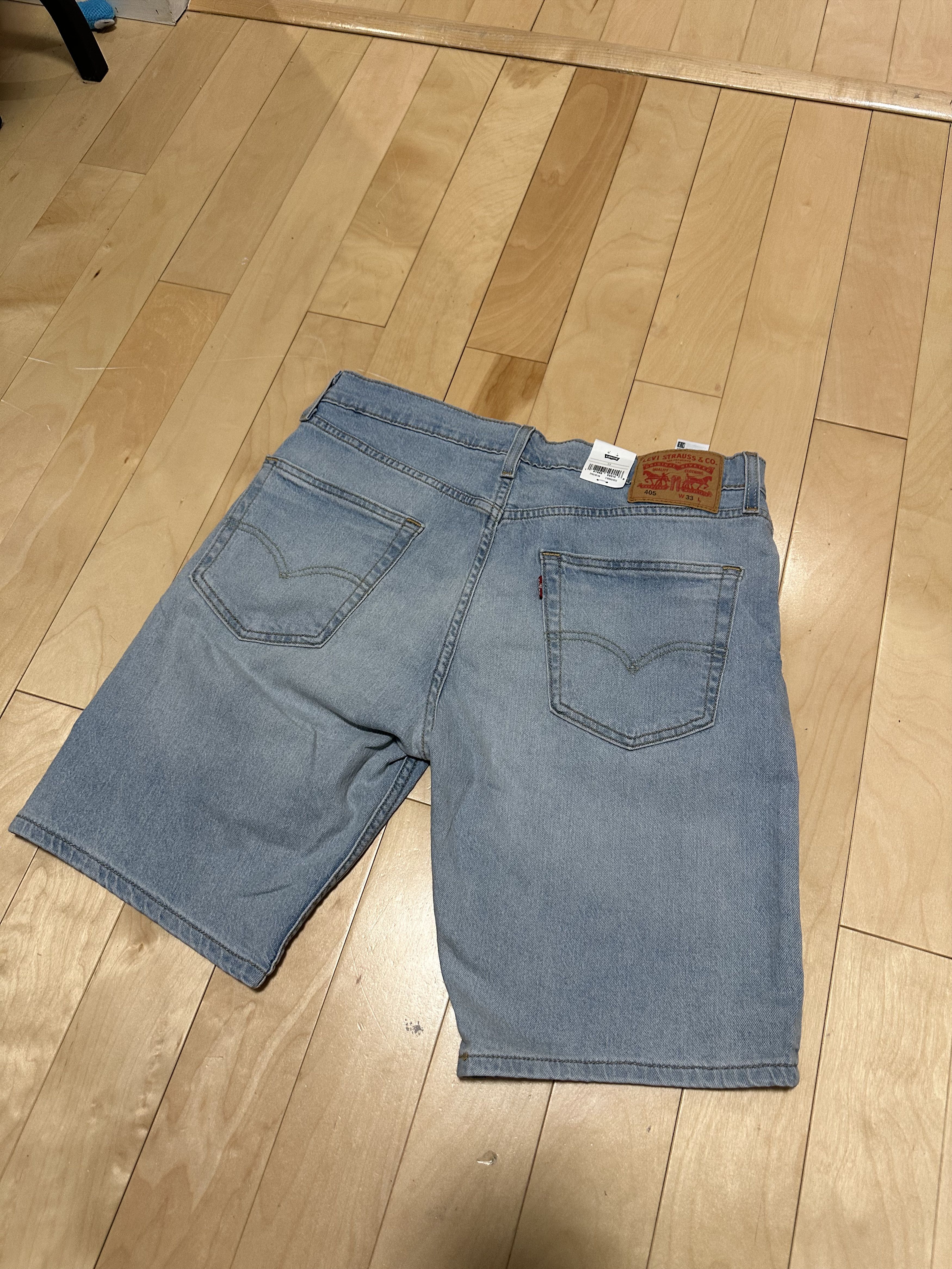 Levi's Levi's 405 Standard Jean Shorts Size US 33 - 2 Thumbnail