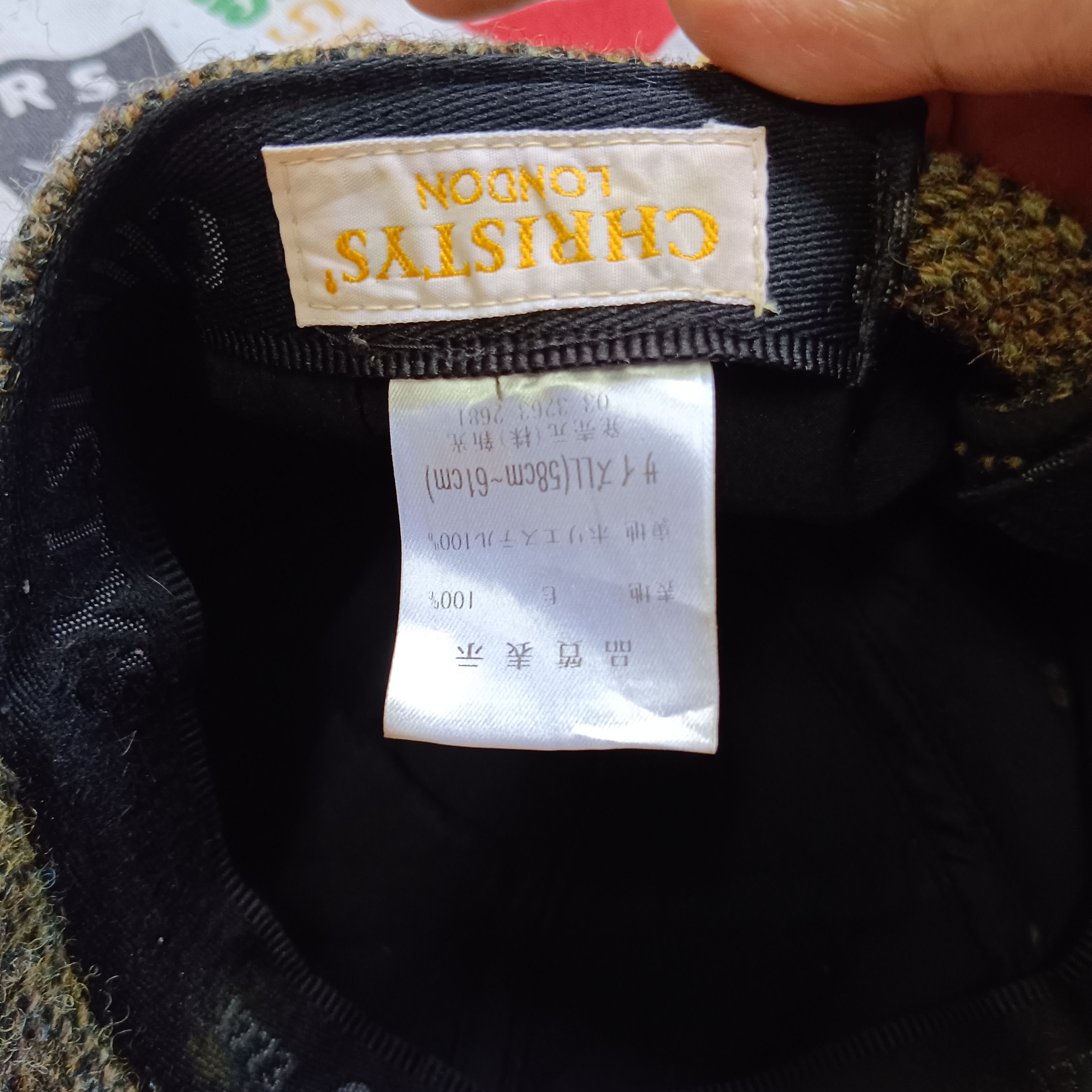 Designer × Japanese Brand 🔥CHRISTYS' LONDON 🔥rare Hat Size ONE SIZE - 6 Thumbnail