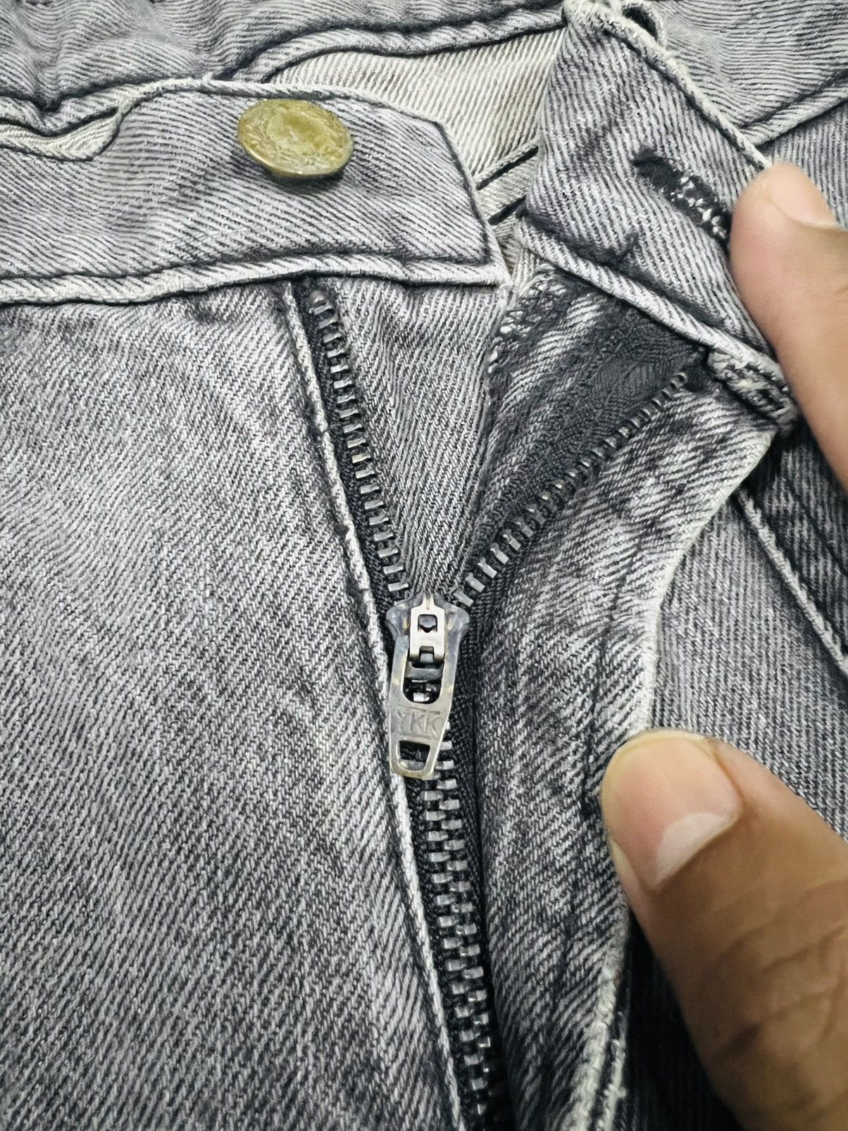 Hysteric Glamour × Japanese Brand Vintage Japanese Brand Patchwork Selvedge Denim Size US 33 - 12 Thumbnail