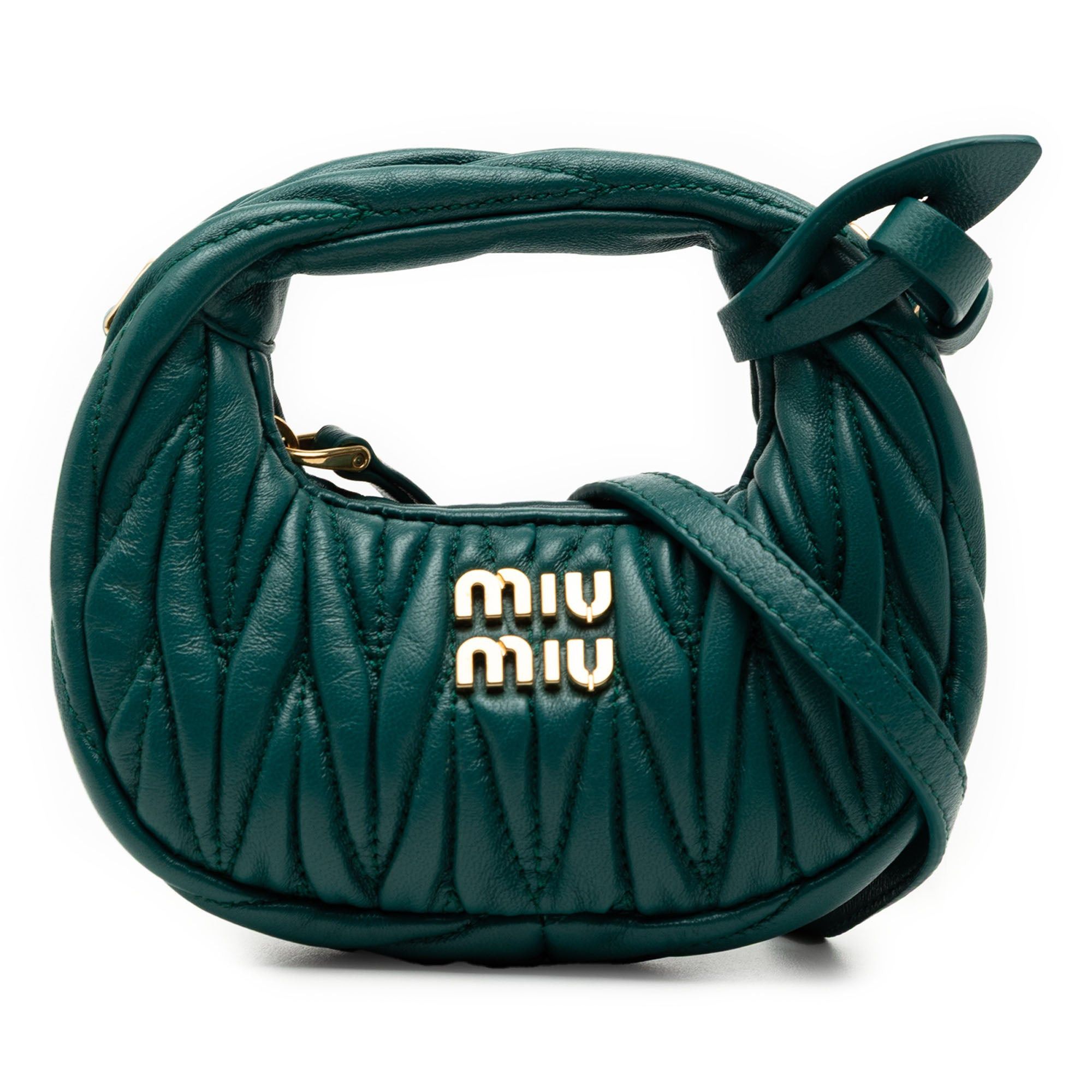 Miu Miu Micro Nappa Matelasse Wander Bag Size ONE SIZE - 1 Thumbnail