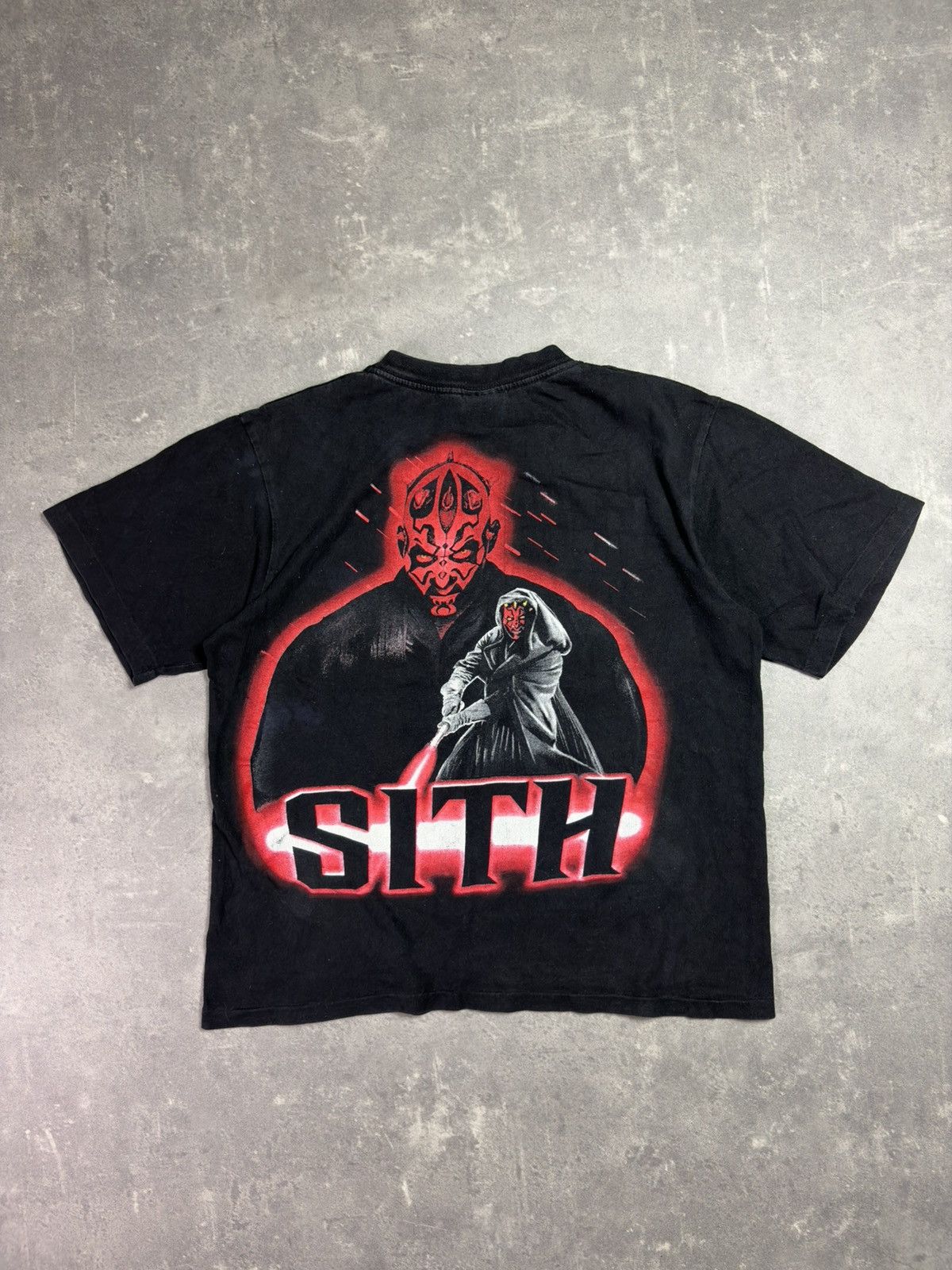 Star Wars 00s Star Wars Jedi vs Sith Faded Tee S M Rare Movie Size US S / EU 44-46 / 1 - 8 Thumbnail