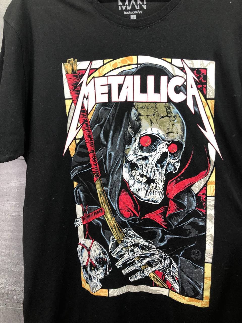 Band Tees Vintage Mens Metallica T-Shirt Tee Size US S / EU 44-46 / 1 - 2 Thumbnail