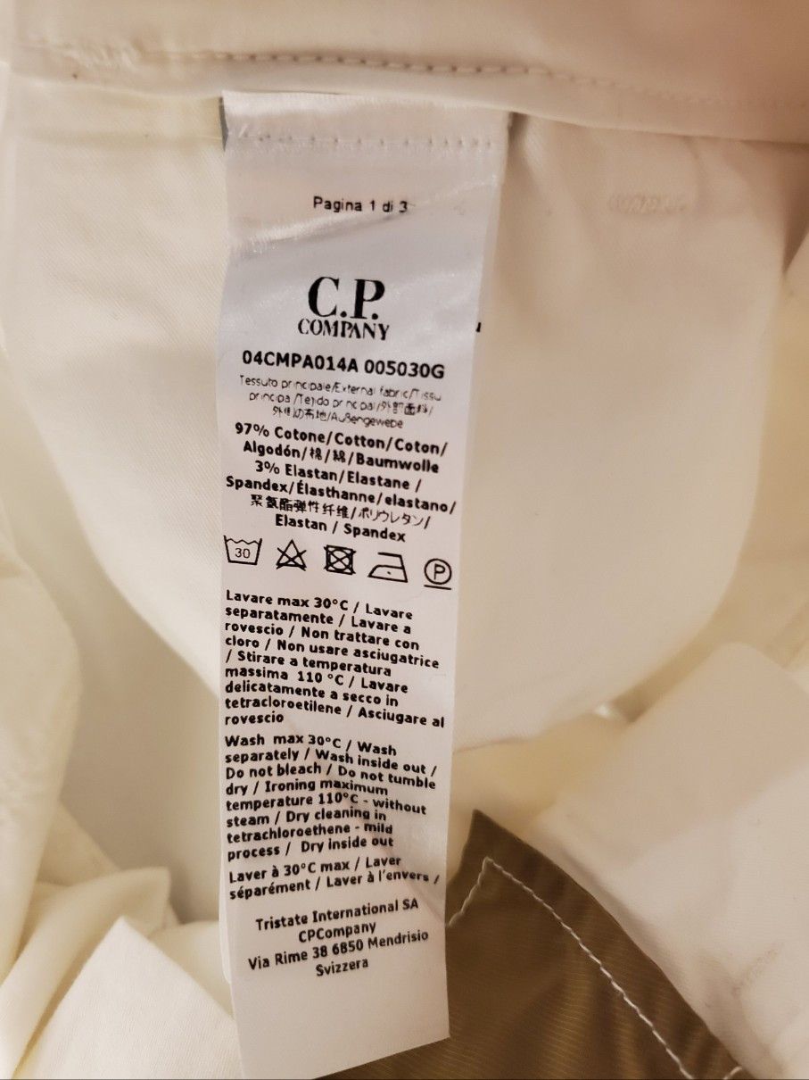 C.P. Company C.P. Company F/W Satin Jogger Pants Sz 48 Size US 32 / EU 48 - 7 Thumbnail