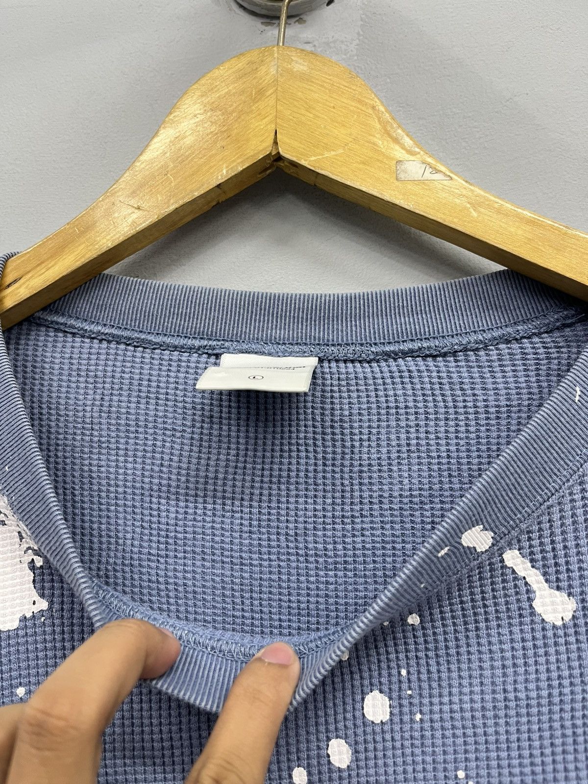 thisisneverthat Thisisneverthat Termal Painter Waffle L/SL Top Size US L / EU 52-54 / 3 - 9 Thumbnail