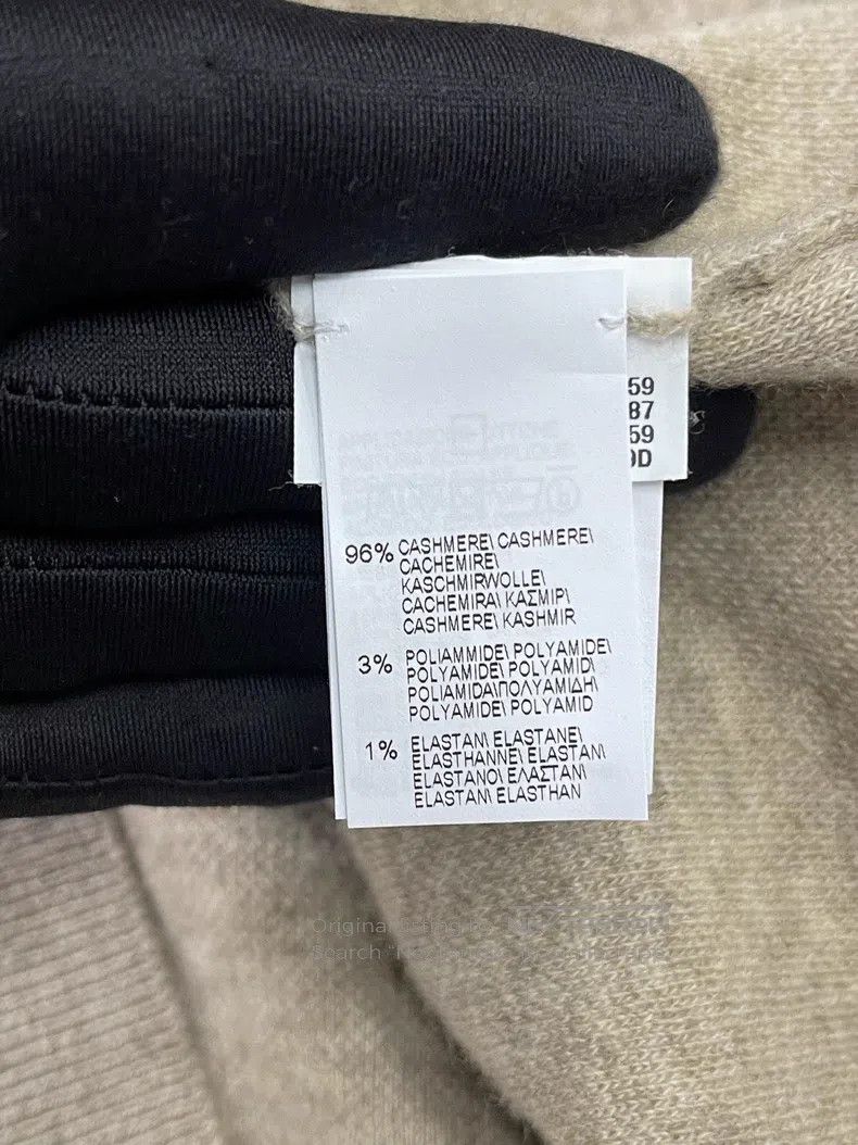 Brunello Cucinelli Brunello Cucinelli Collar Cashmere Knit Long Sleeve Top Size S / US 4 / IT 40 - 5 Thumbnail