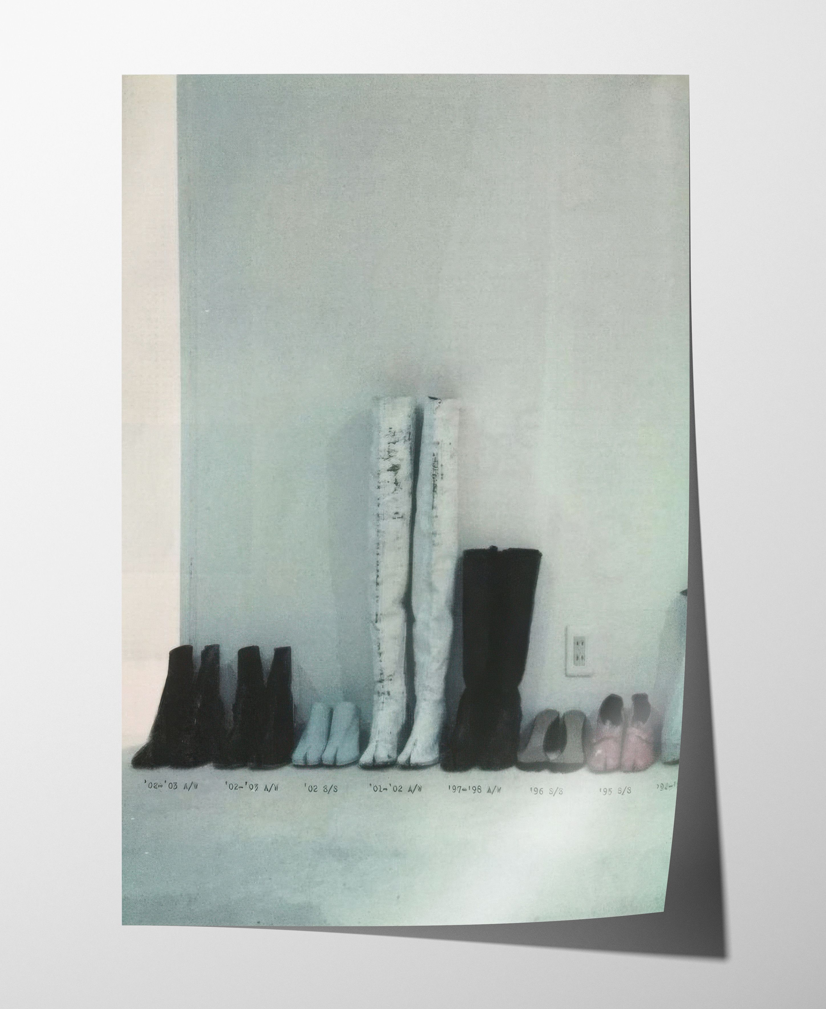 Maison Margiela Maison Margiela Tabi SS FW Shoes Poster Gift Vintage Book Size ONE SIZE - 1 Thumbnail