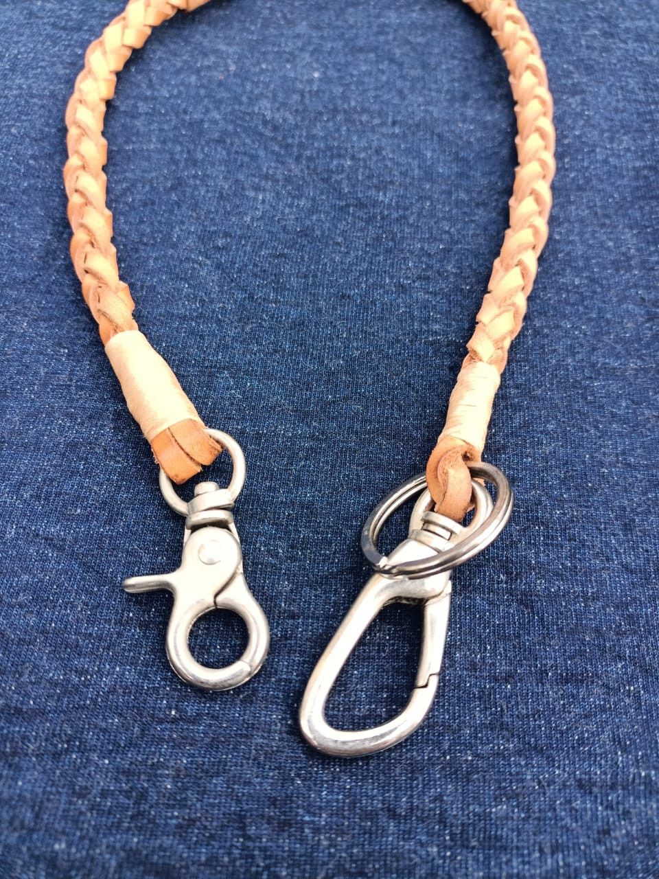 Tedman Ted Company leather woven wallet chain Size ONE SIZE - 4 Thumbnail