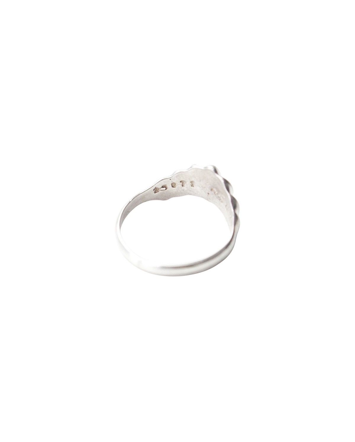 Japanese Brand × Vintage 2000S JAPANESE MADE SCULPTURAL SILVER RING Size ONE SIZE - 3 Thumbnail