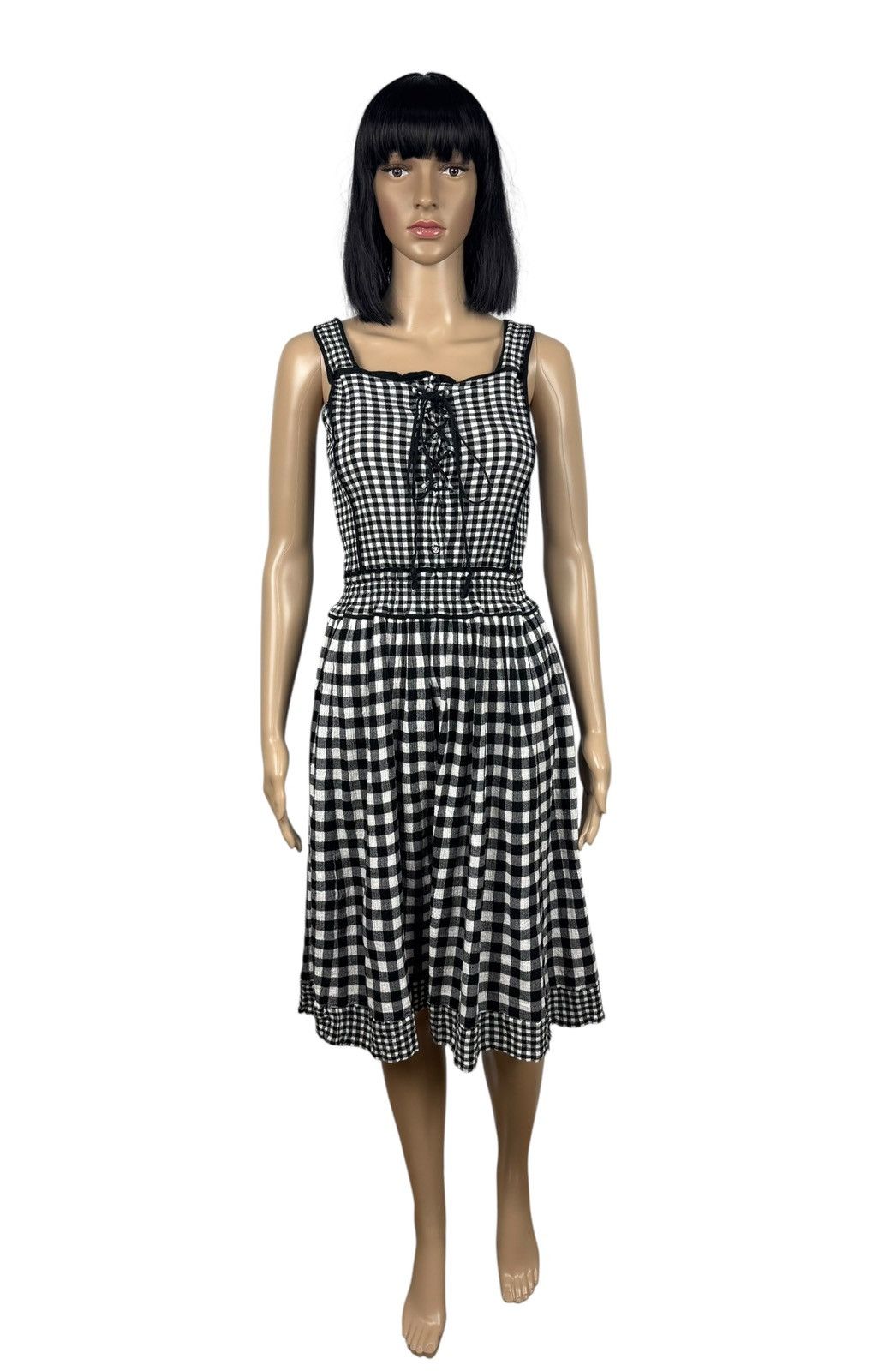 Tsumori Chisato Tsumori Chisato Plaid Cotton Sundress Tank Dress size 2 Size S / US 4 / IT 40 - 2 Thumbnail
