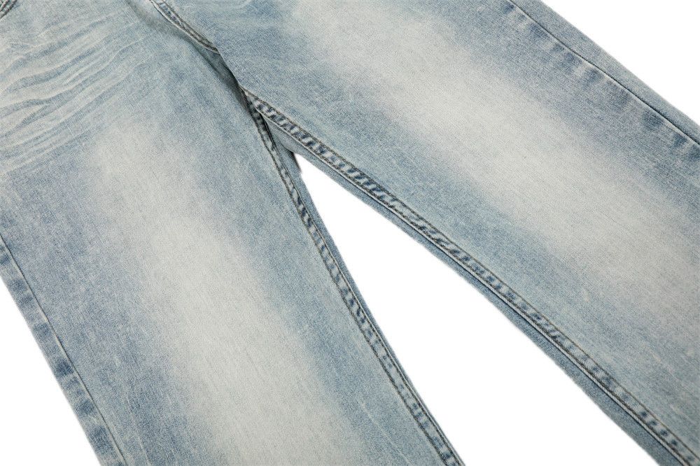 Japanese Brand × Jean Men's street punk heavy duty distressed washed jeans Size US 32 / EU 48 - 6 Thumbnail