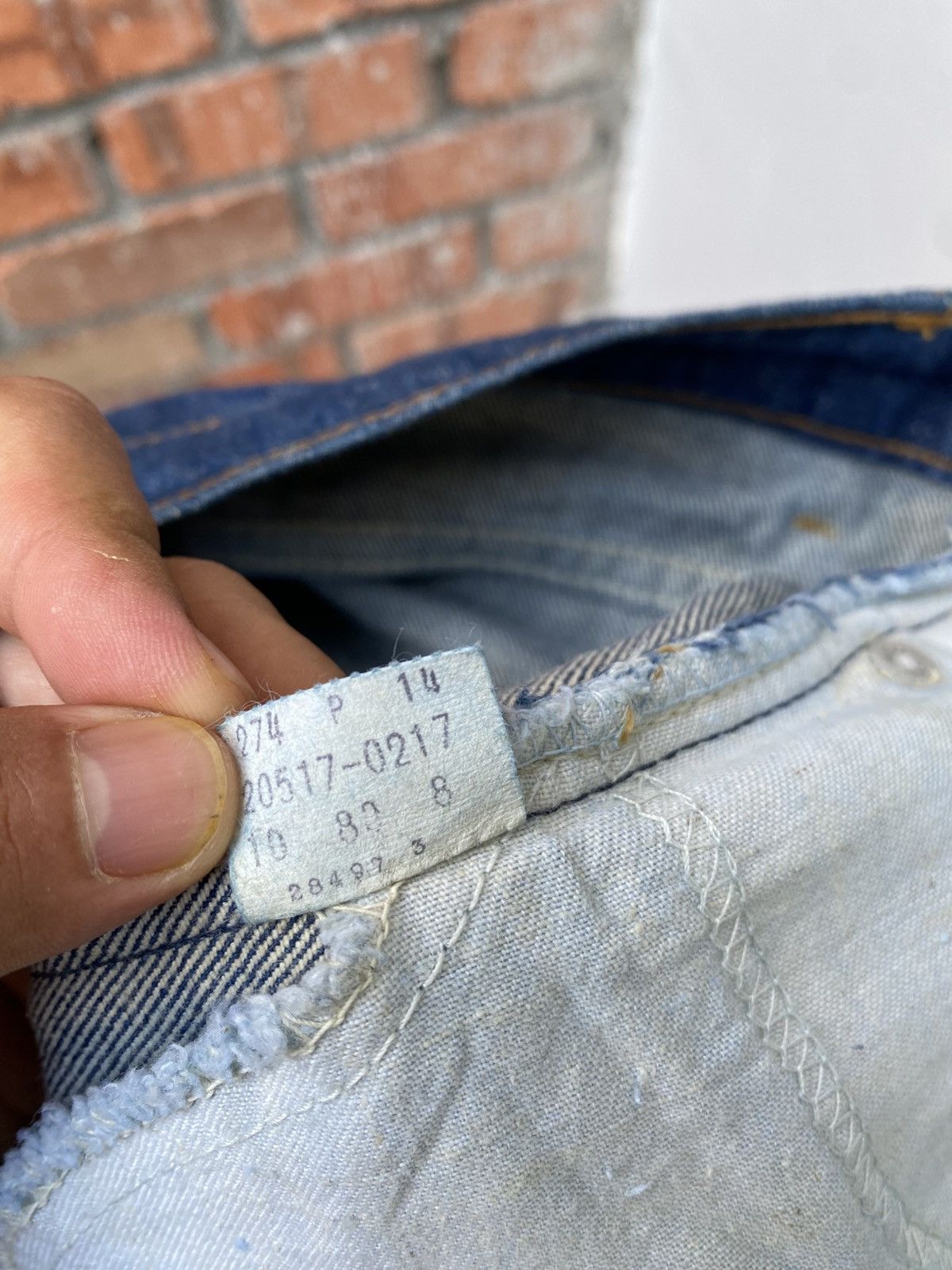 Levi's Vintage Clothing W29x31.5 Vintage levi's 517 orange tab 80s made in USA Size 29" - 6 Thumbnail