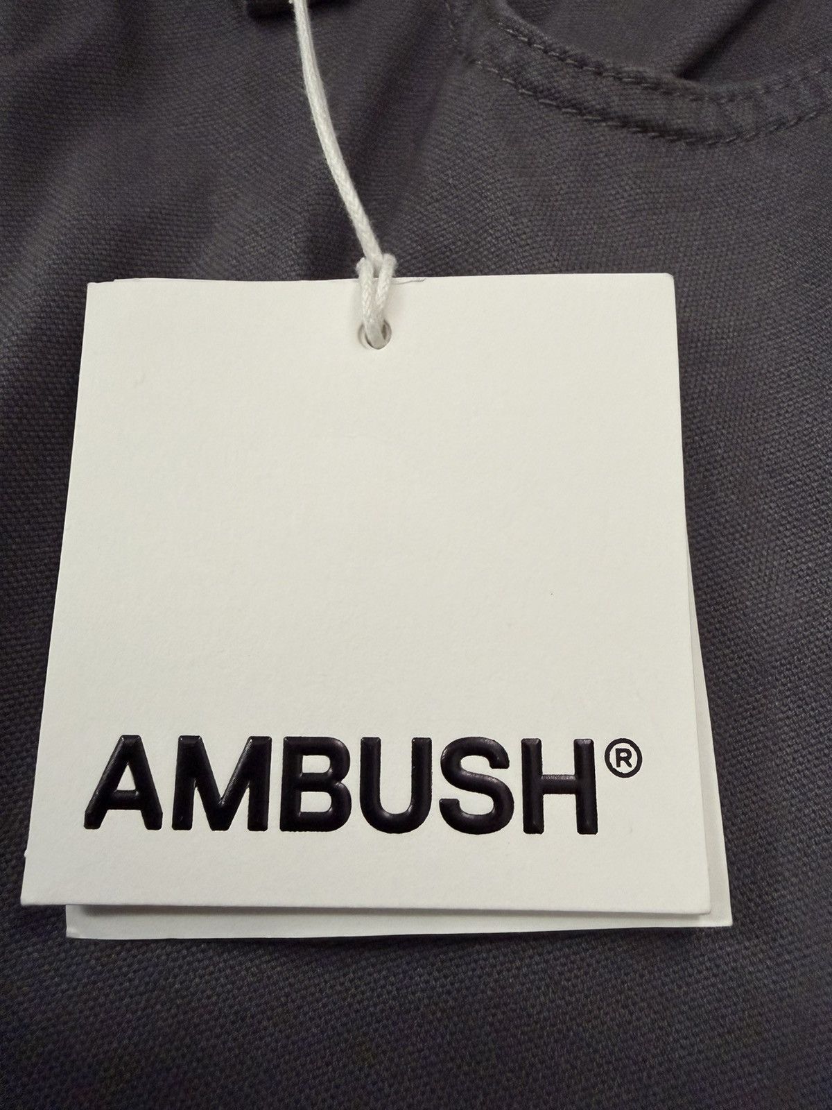 Ambush Design $1k Multi-pocket, wide-leg cotton cargo pants, Large, Italy Size US 34 / EU 50 - 11 Thumbnail