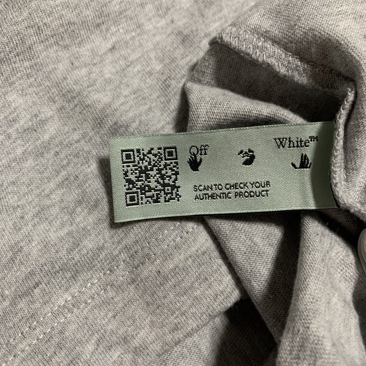 Off-White Off White Large Trellis Worker Grey Tee Virgil Abloh Size US M / EU 48-50 / 2 - 8 Thumbnail