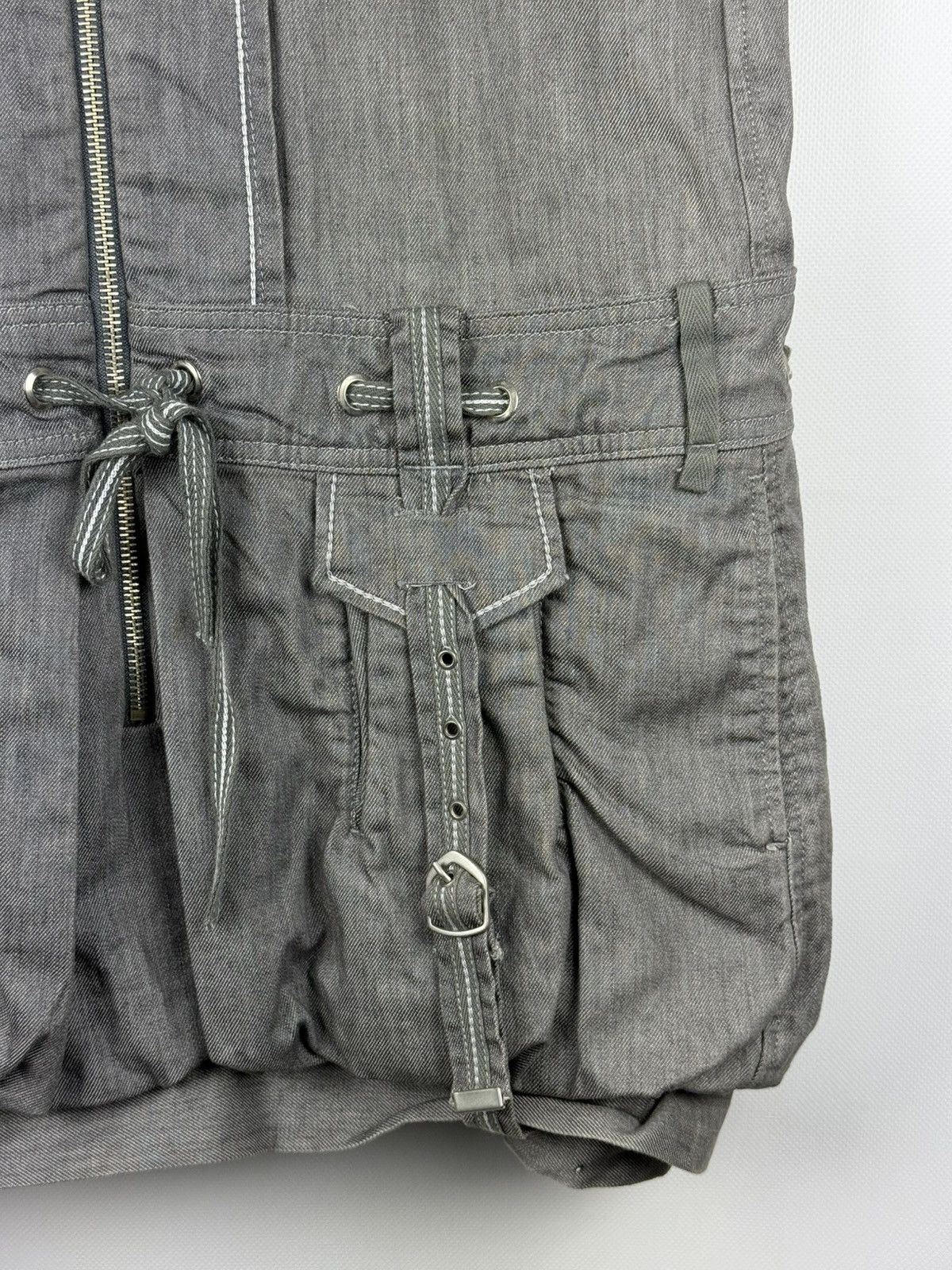Marithe + Francois Girbaud Marithe Francois Girbaud Avant-Garde Denim Corset Dress Size XL / US 12-14 / IT 48-50 - 10 Thumbnail