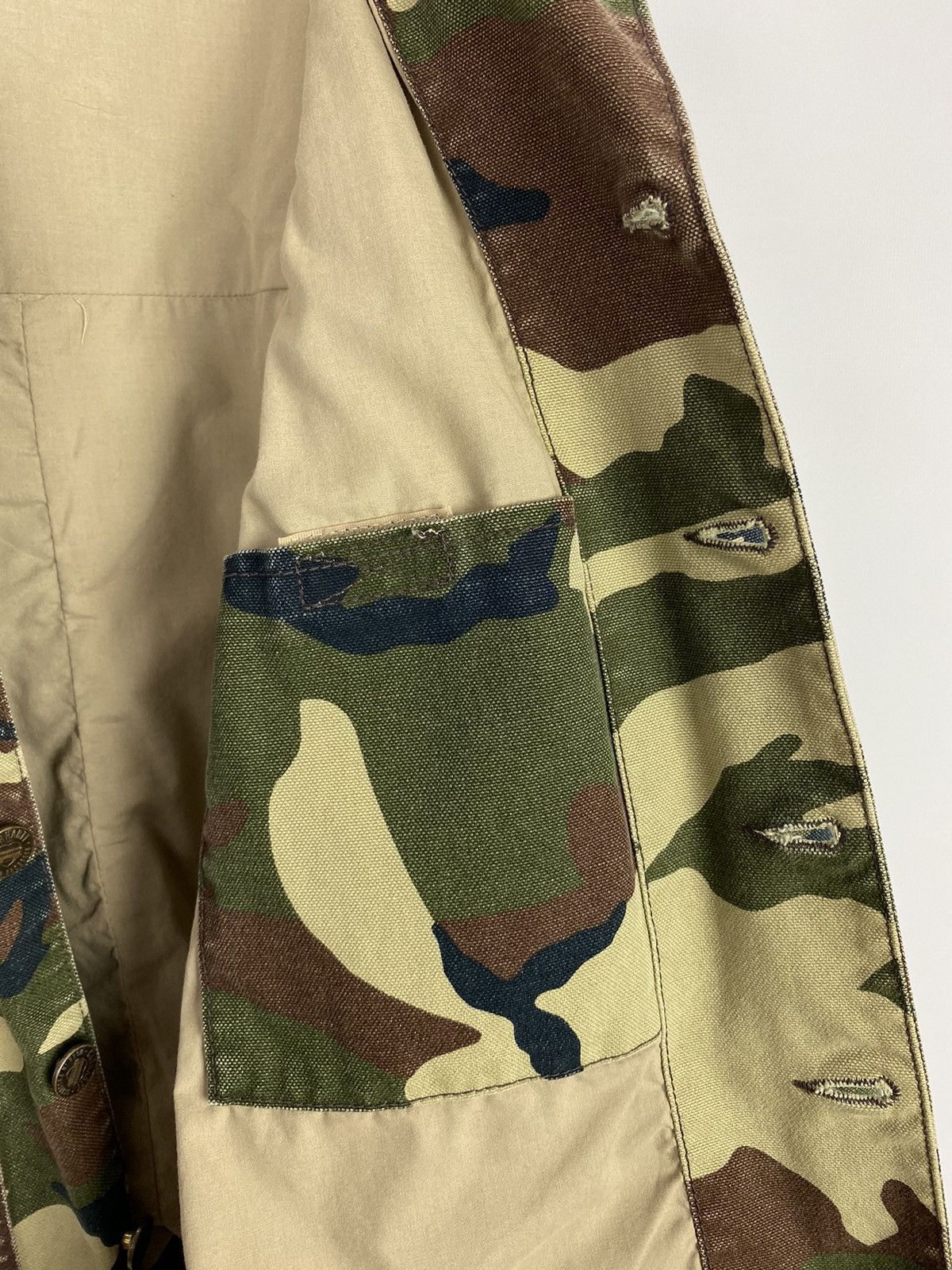 Carhartt × Carhartt Wip S/S 2012 Carhartt Heritage Woodland Camo Settler Work Jacket Size US S / EU 44-46 / 1 - 14 Thumbnail