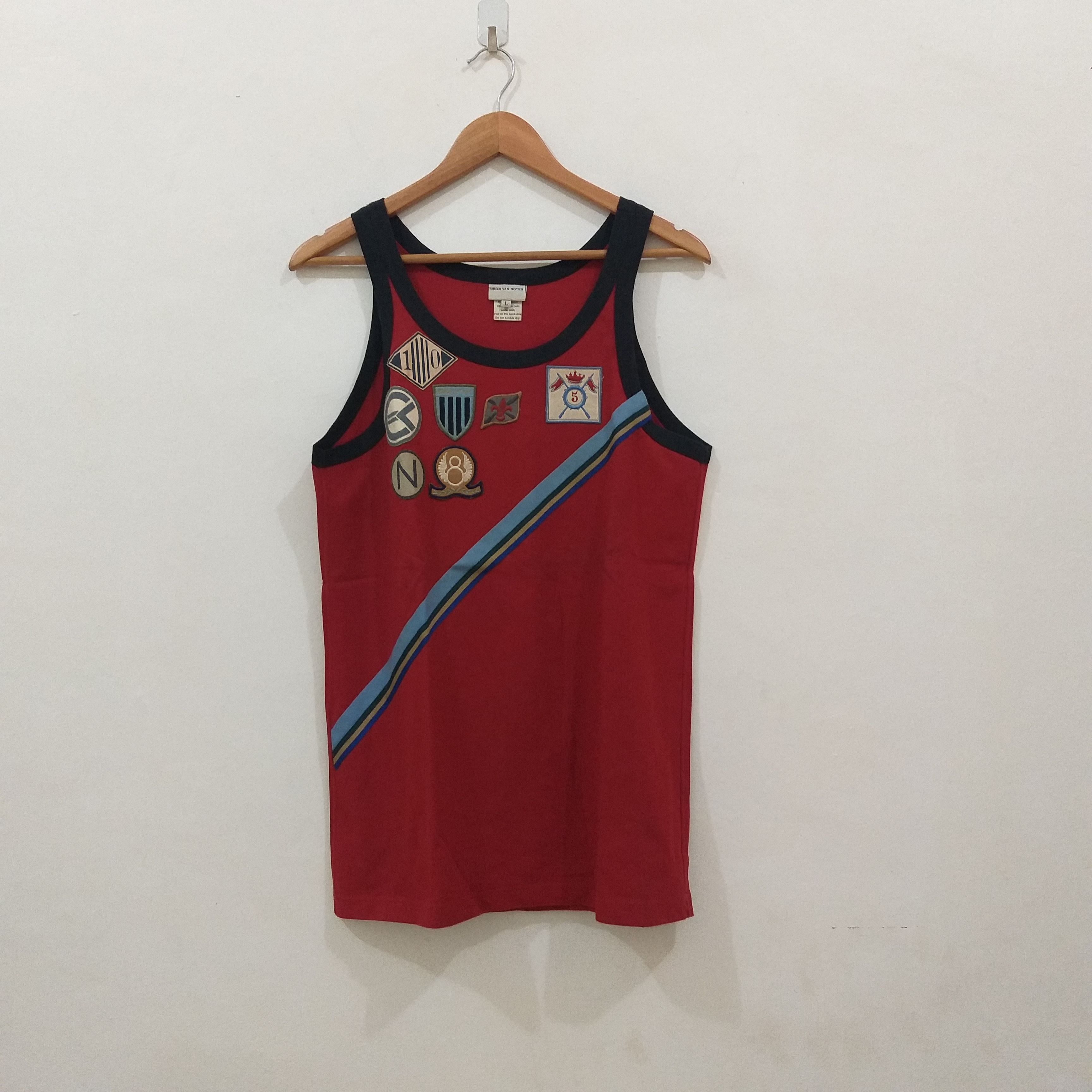 Dries Van Noten Vintage Dries Van Noten Sleeveles Top Size US L / EU 52-54 / 3 - 1 Thumbnail