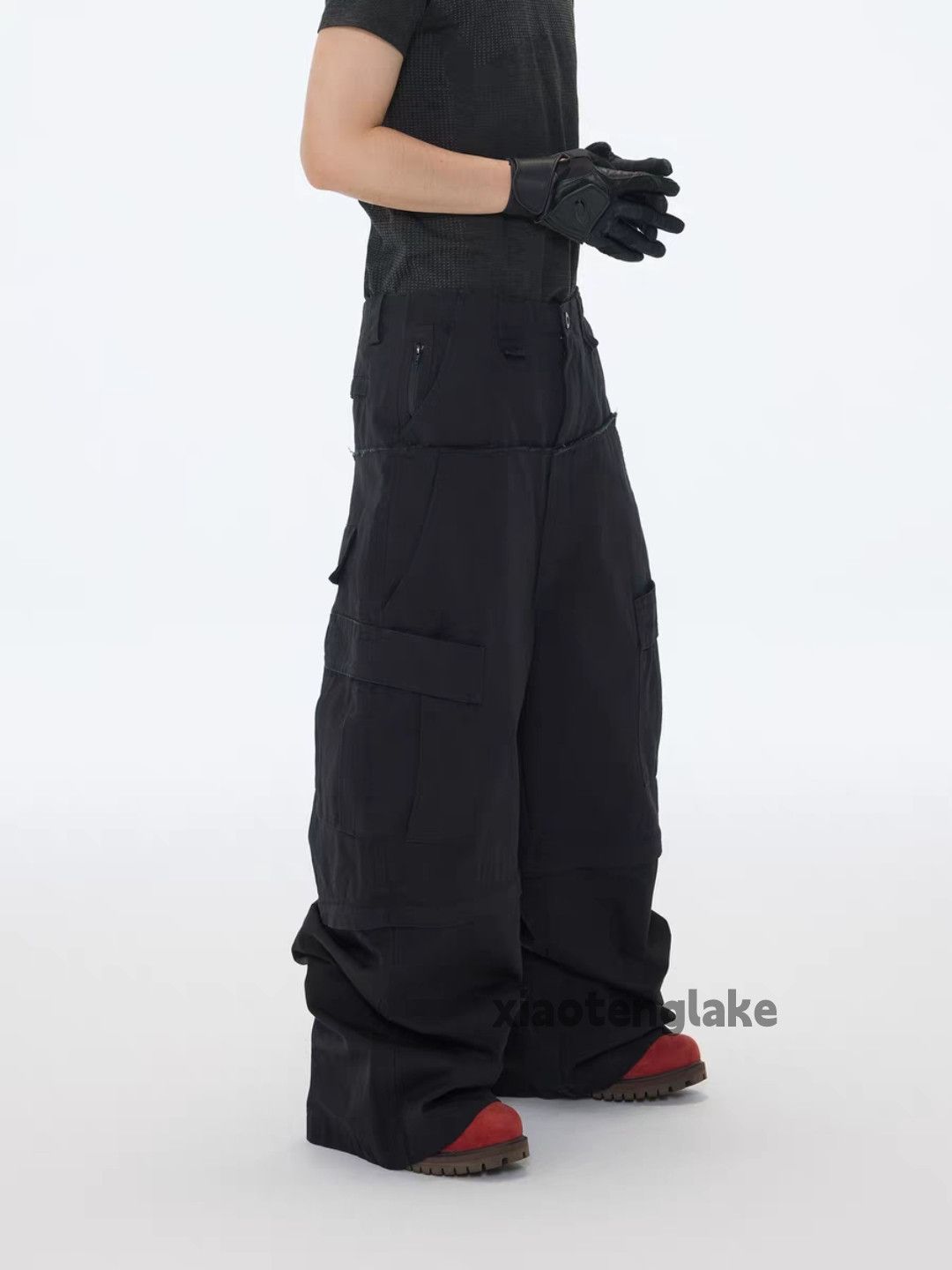 Vintage xz outdoor utility military tactical cargo hiphop pants Size US 34 / EU 50 - 1 Thumbnail