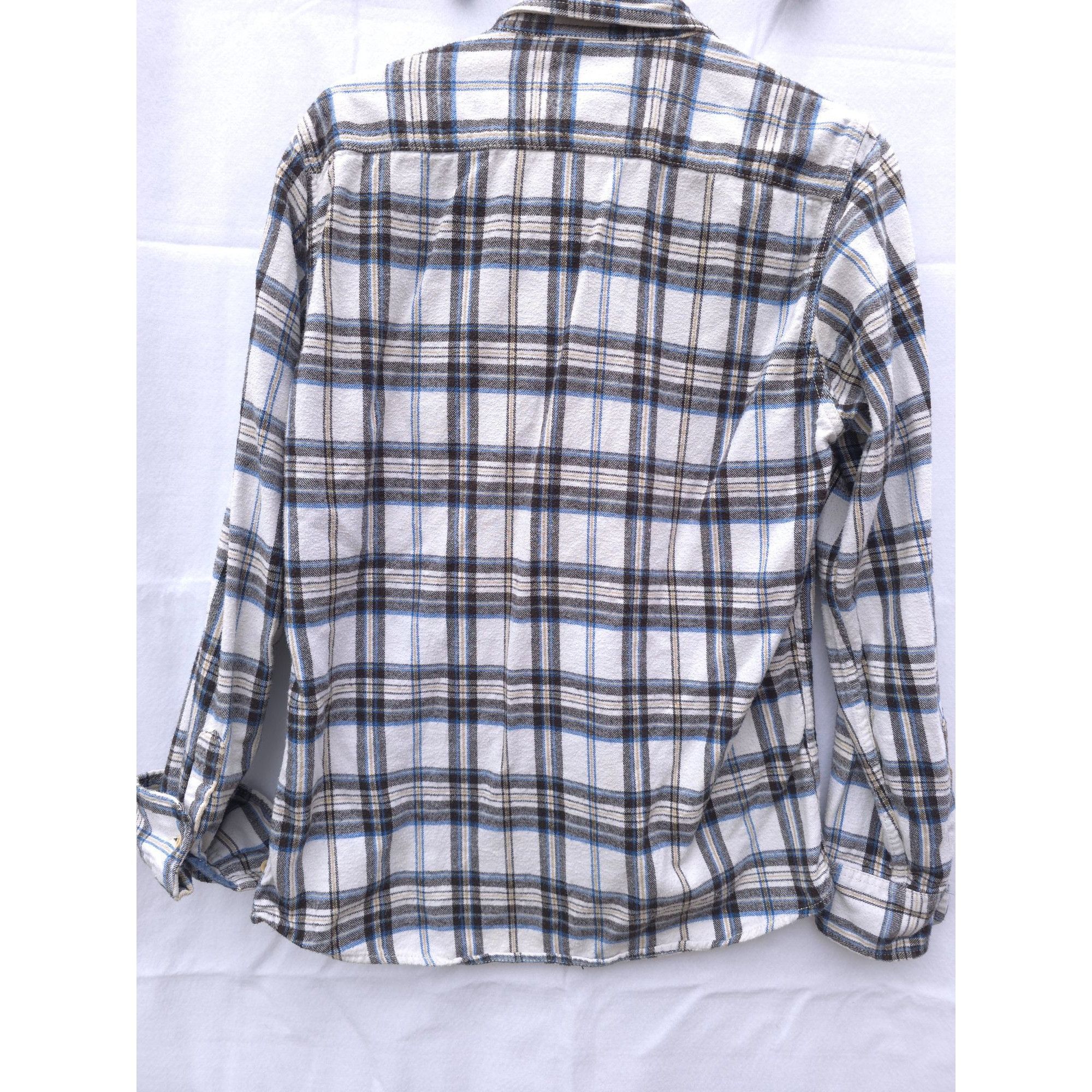 American Eagle Outfitters American Eagle Outfitters Plaid Button-Up Shirt S/P Blue Whi Size S / US 4 / IT 40 - 8 Thumbnail