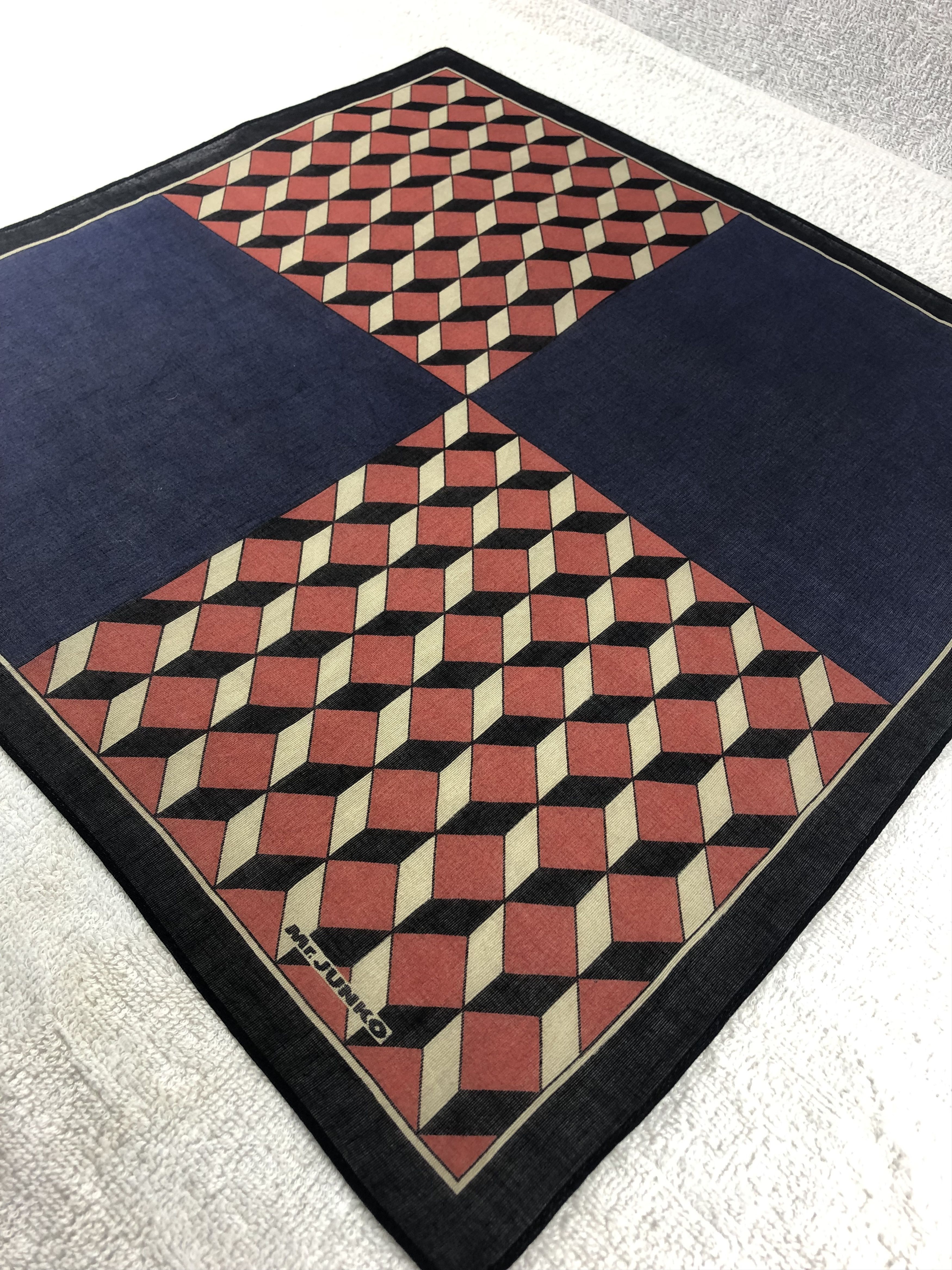 Japanese Brand × Mr. Junko × Vintage Mr. Junko Handkerchief / Bandana / Neckerchief Size ONE SIZE - 4 Thumbnail