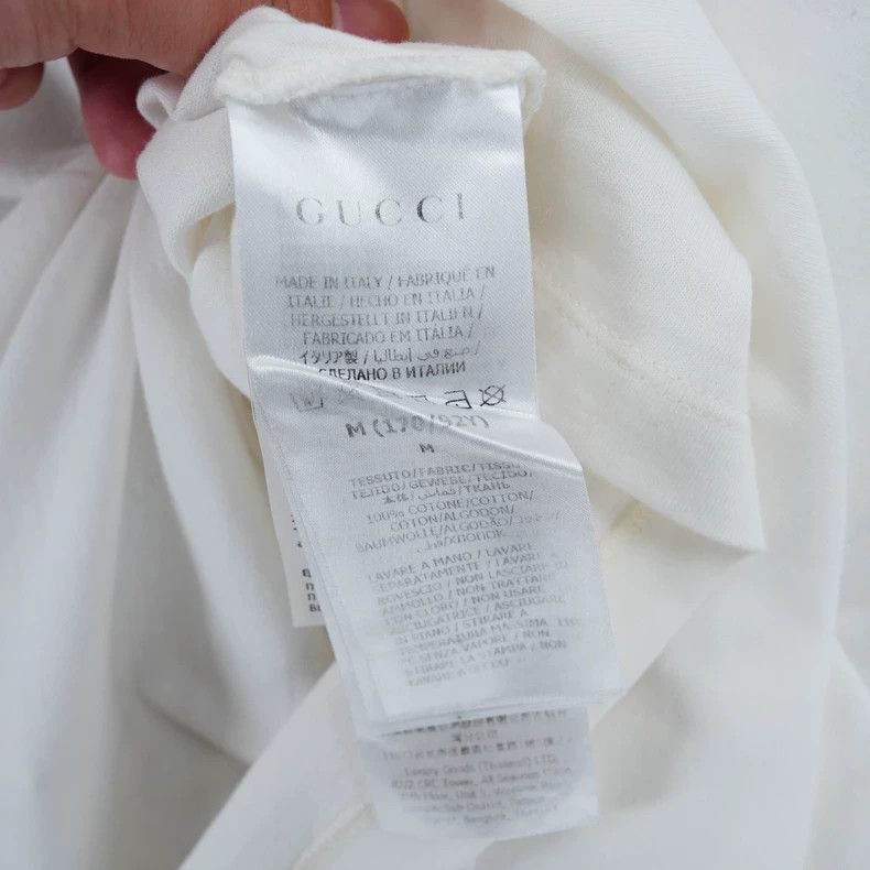Gucci Gucci Logo Print Short Sleeve TShirt-2506 Size US M / EU 48-50 / 2 - 4 Thumbnail