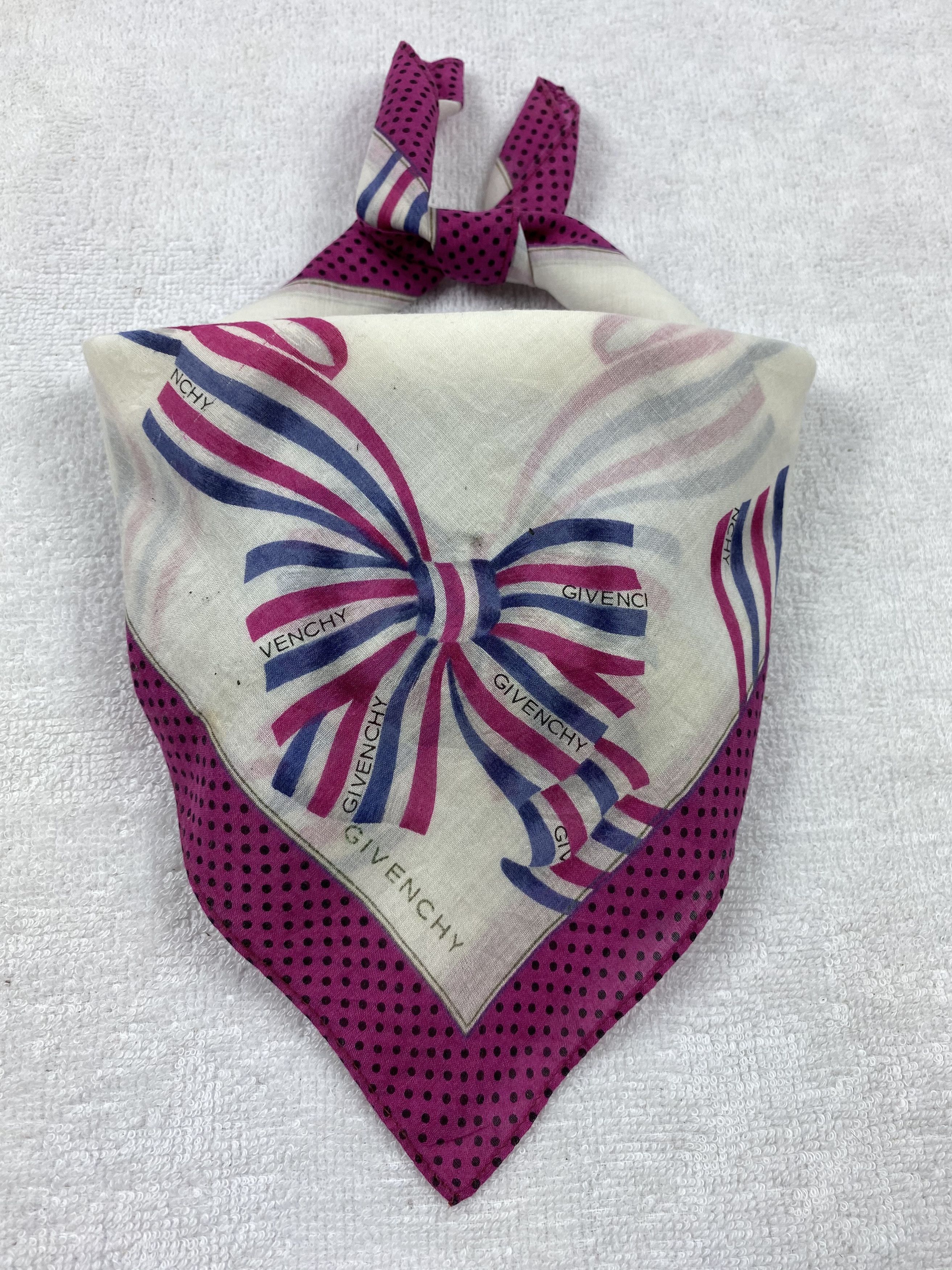 Vintage Givenchy Handkerchief / Bandana / Neckerchief Size ONE SIZE - 2 Thumbnail