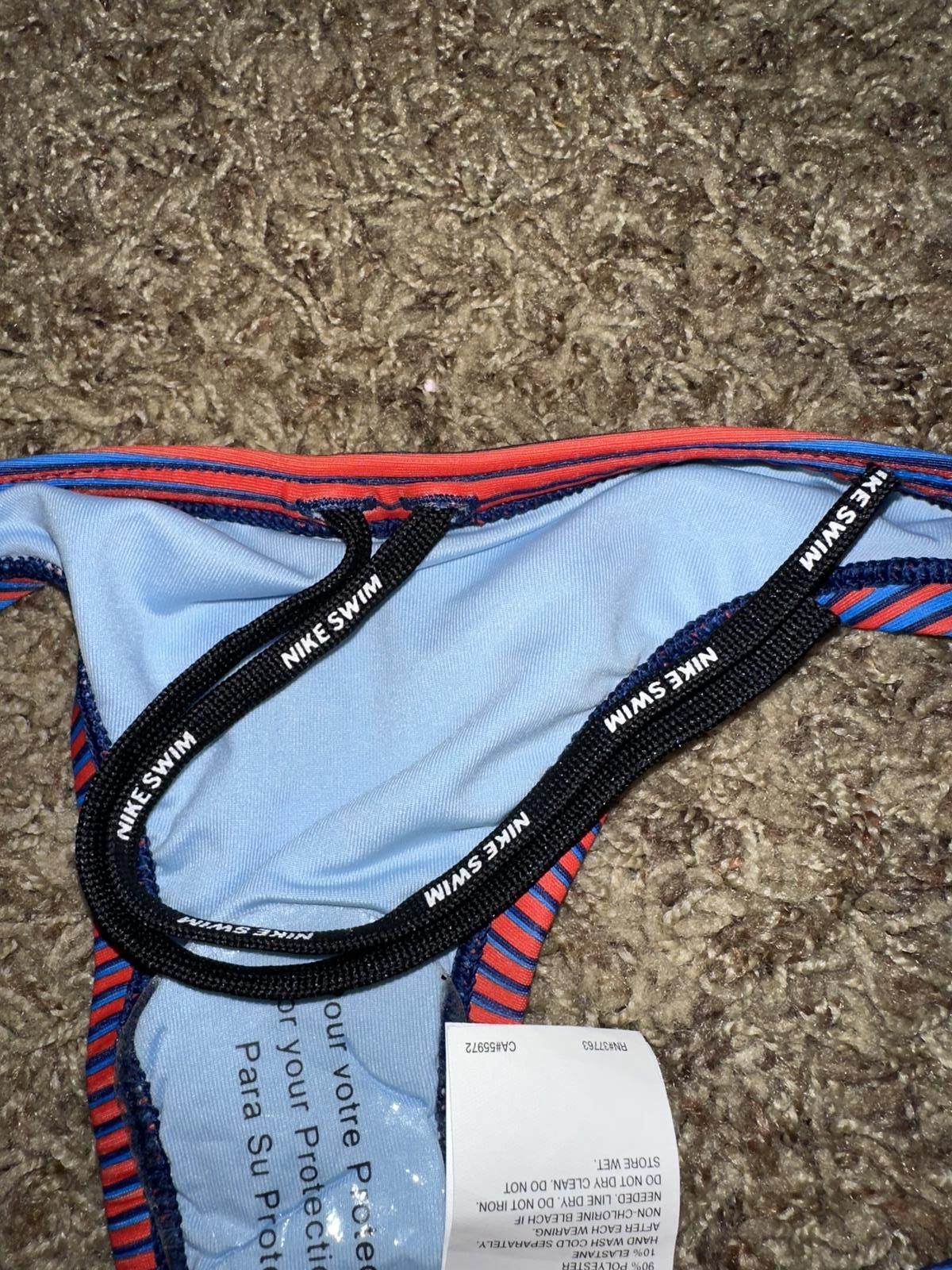 Nike Nike Swim Women’s Charge Red/Blue/Black Bikini Bottoms Size ONE SIZE - 8 Thumbnail