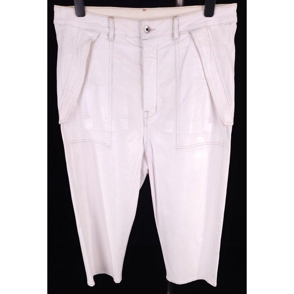 Rick Owens Rick Owens DRKSHDW Cargo Collapse Cropped Cut Pant 36 L Men Size US 36 / EU 52 - 2 Thumbnail