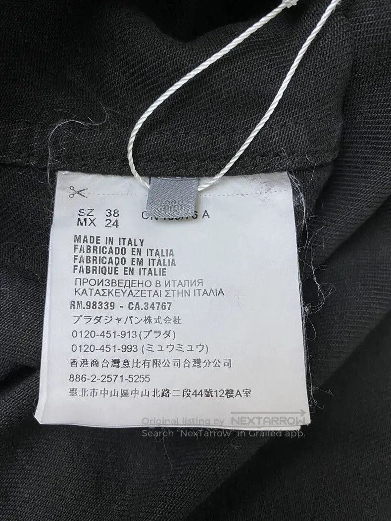 Prada Prada Black-gray sleeveless dress Size XS / US 0-2 / IT 36-38 - 5 Thumbnail