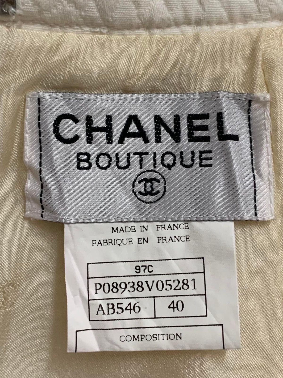 Chanel 🔥VTG CHANEL MINI SKIRTS Size 26" / US 2 / IT 38 - 3 Thumbnail