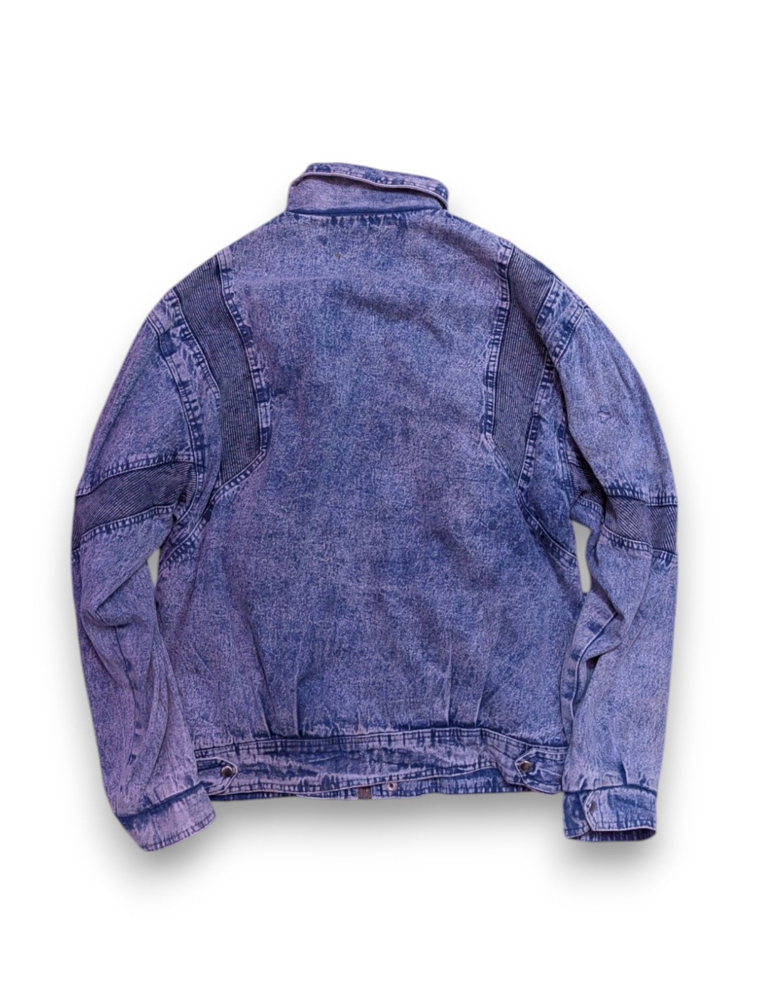 Other Vintage Denim Jacket Washed Multipocket Washed Blue 90s 80s Size US XL / EU 56 / 4 - 11 Thumbnail