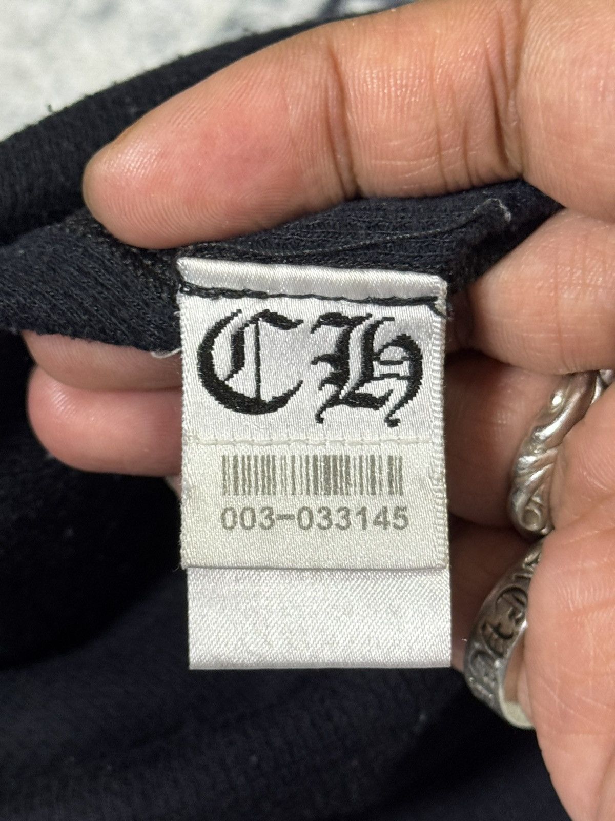 Chrome Hearts RARE! FLORAL SCROLL THERMAL LONG SLEEVE Size US M / EU 48-50 / 2 - 11 Thumbnail