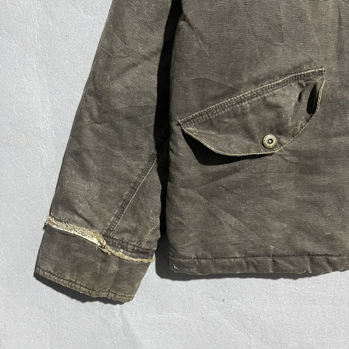 Designer Vintage Y2K Xios Urban Classic Pegasus Work Jacket Brown Size US XL / EU 56 / 4 - 4 Thumbnail