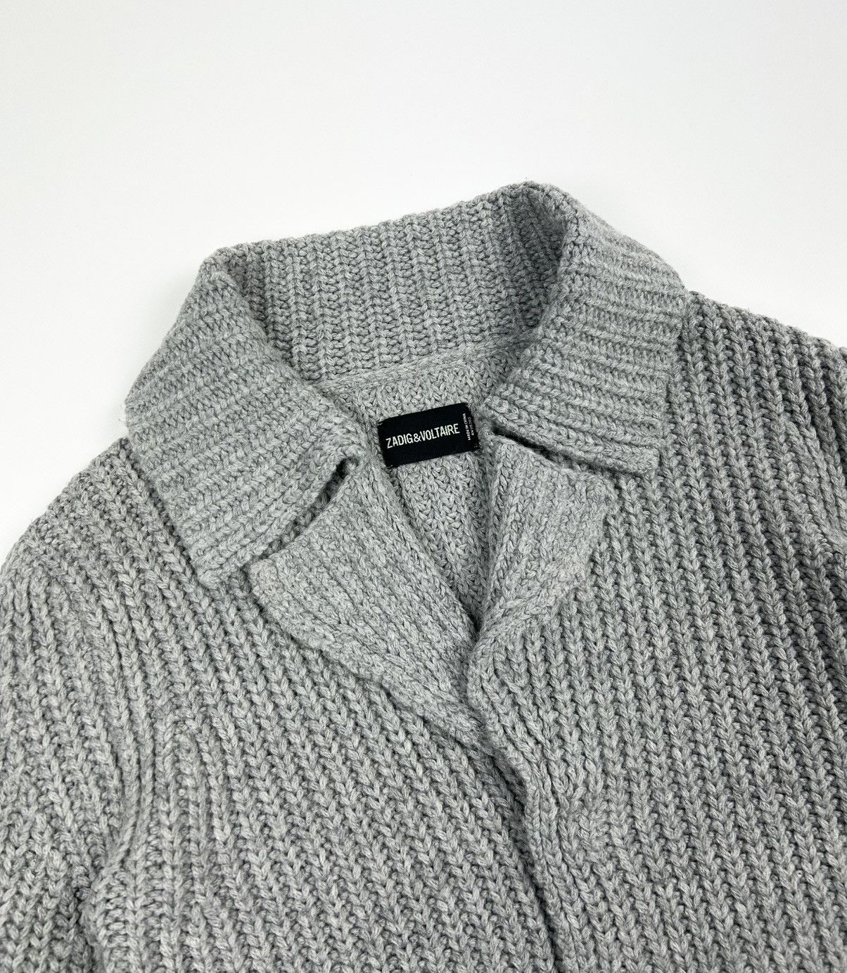 Zadig & Voltaire Zadig & Voltaire Knitted Cardigan Avant Garde Sweater Size M / US 6-8 / IT 42-44 - 8 Thumbnail